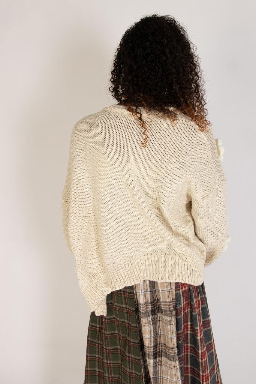 3D Applique Cardigan Product Image