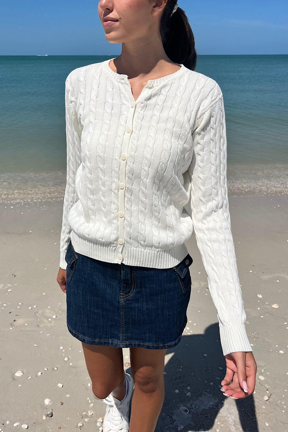 Amalie Cable Knit Cardigan Product Image