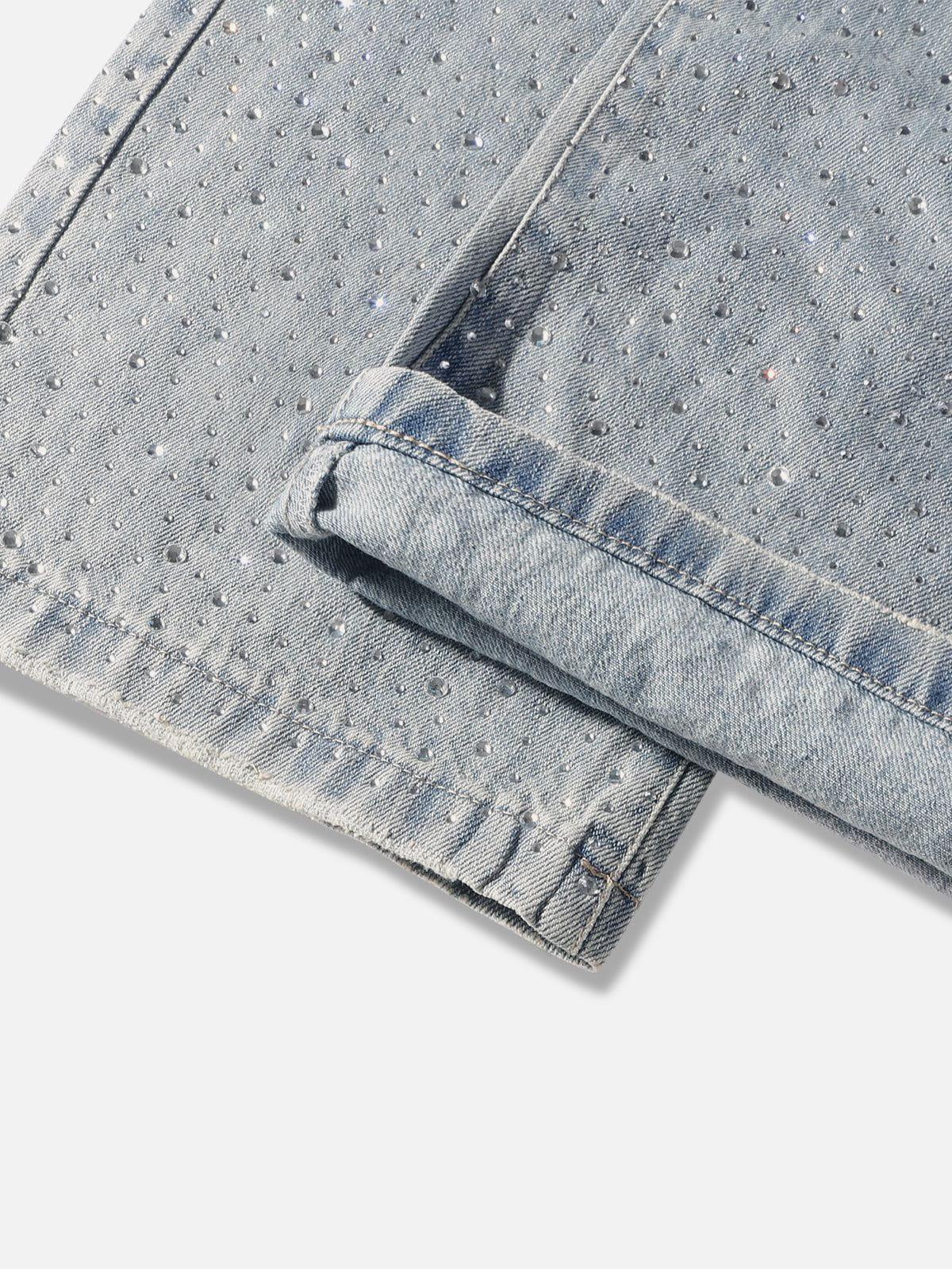 Aelfric Eden Rhinestone Baggy Jeans Product Image