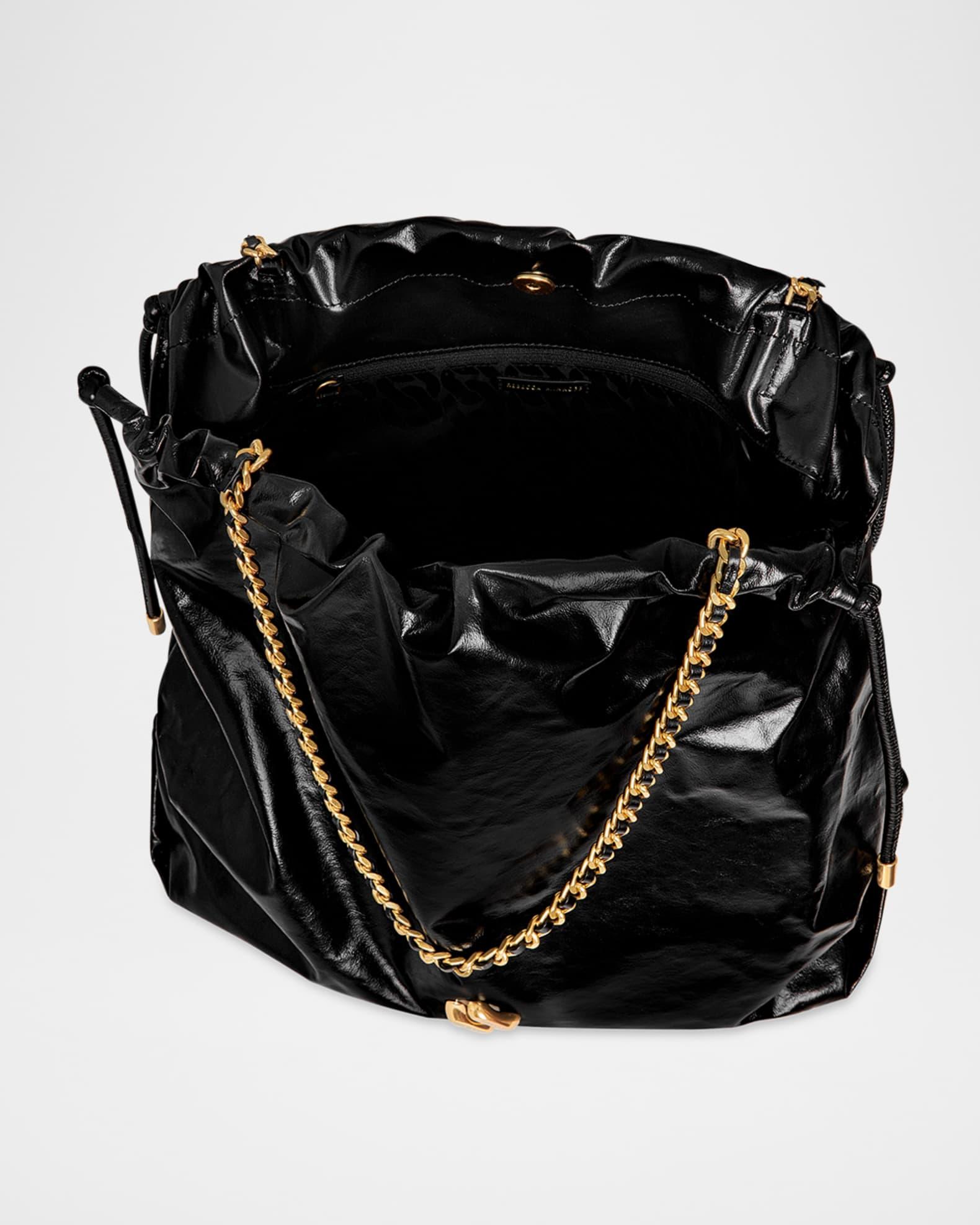 Large Flap Leather Shoulder Bag Product Image