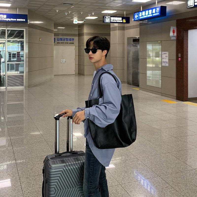 RT No. 2156 OVERSIZE STRIPED COLLAR SHIRT Product Image