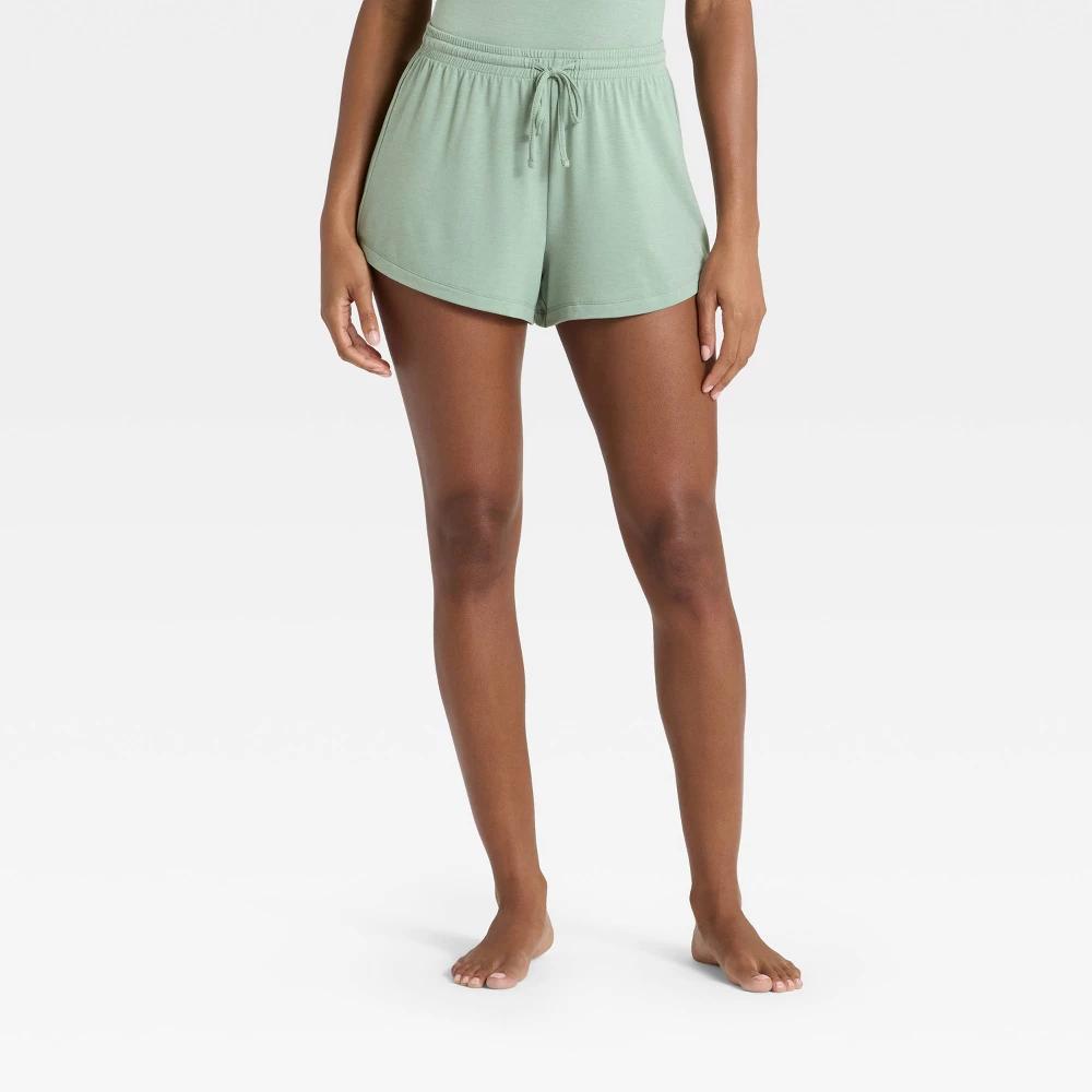 Women's Cooling Jersey Pajama Shorts - Auden™ M: Midweight Knit, Flexible Drawstring, 2.75" Inseam Product Image