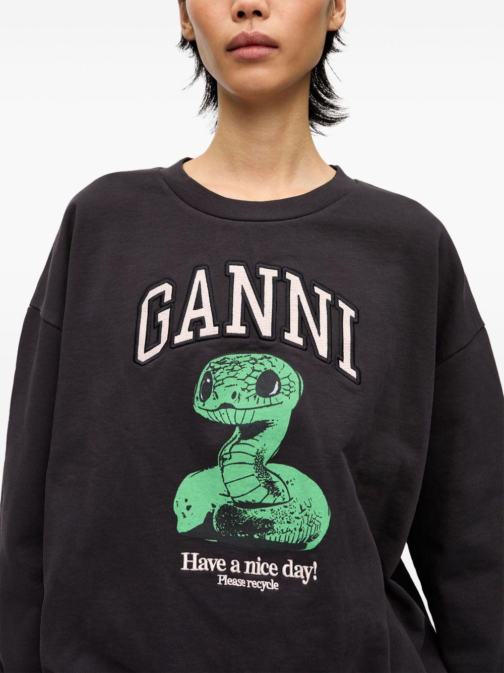 logo-print sweatshirt  Product Image