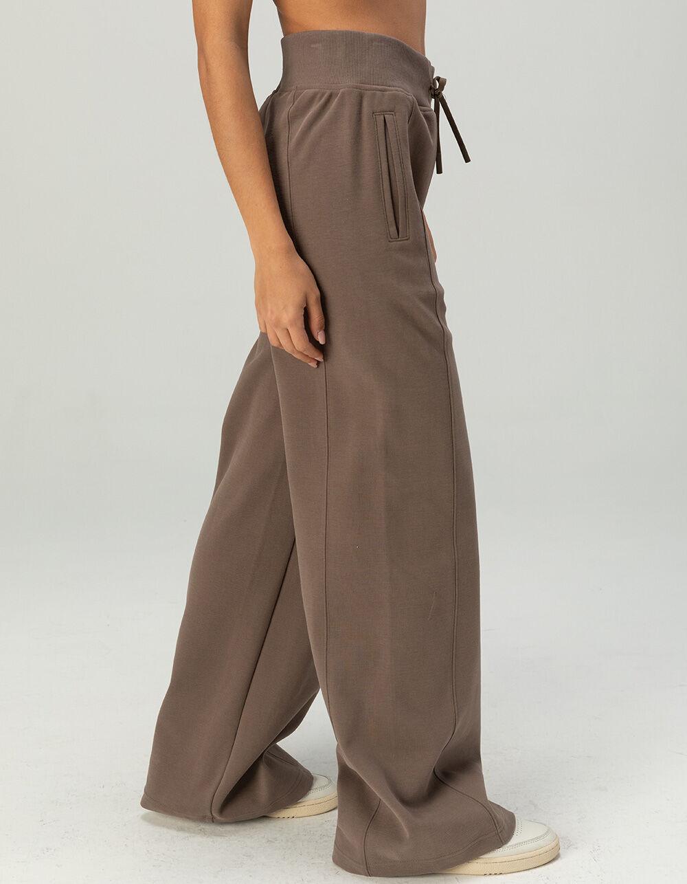 TIMBERLAND Lush Winter Palazzo Womens Pants - CHOCOLATE Product Image