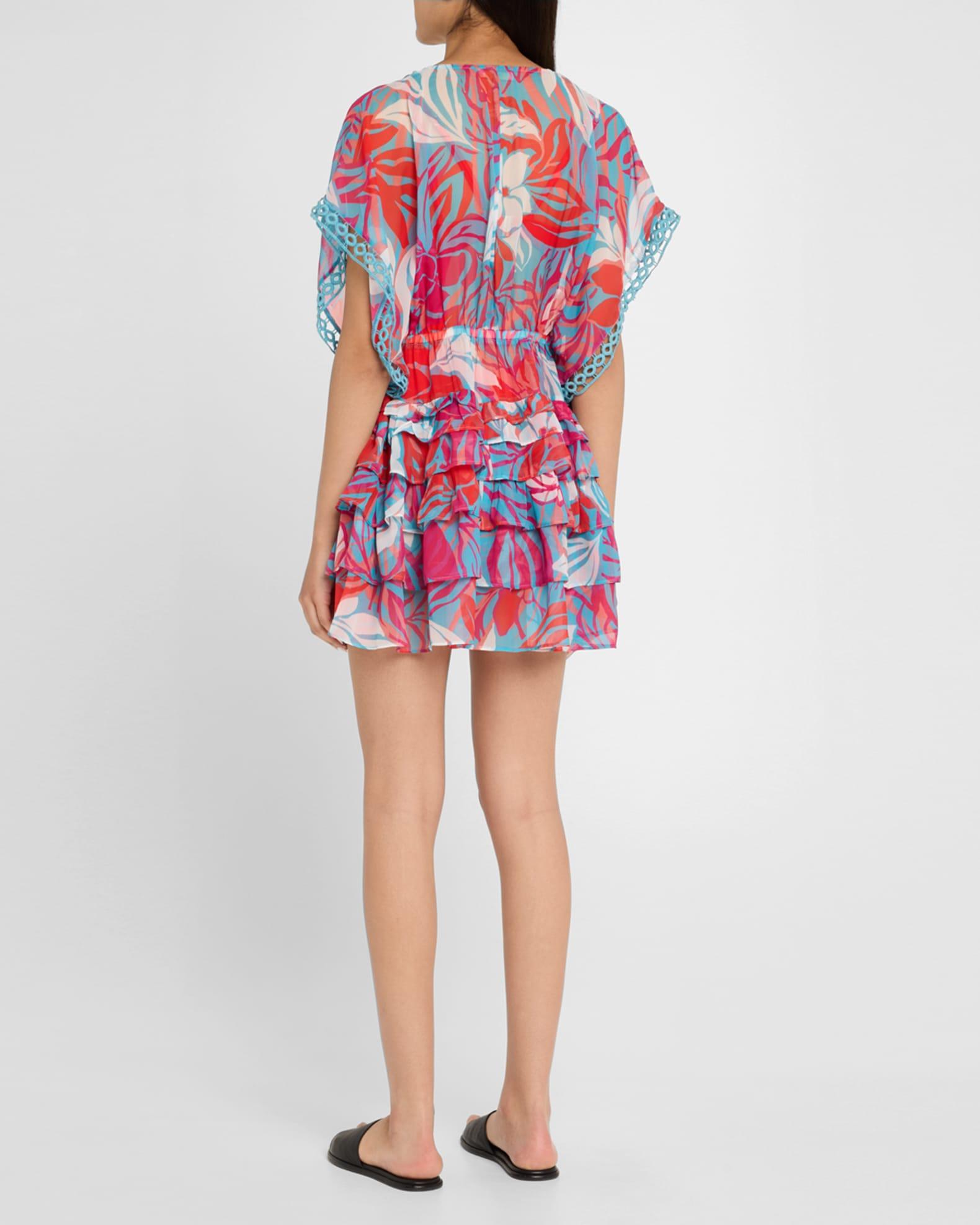 Marisa Tiered Mini Dress Product Image