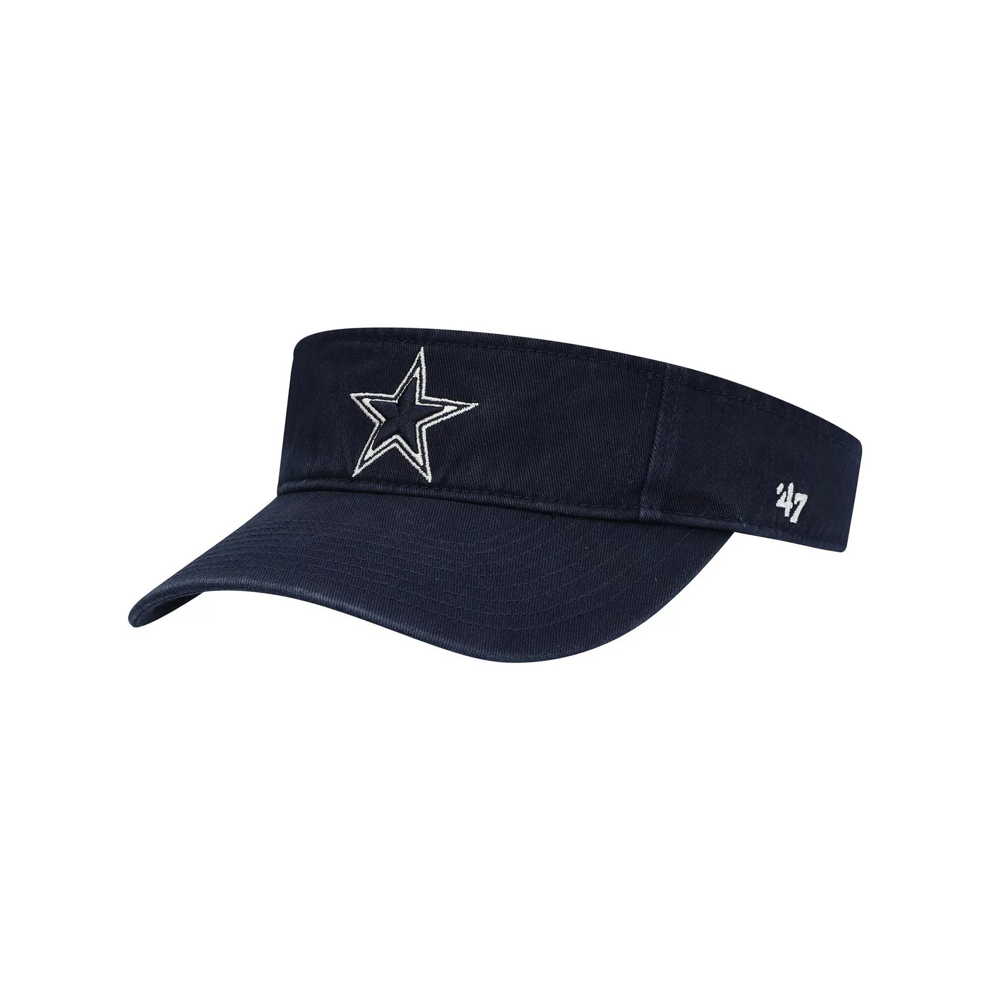 Men's '47 Navy Dallas Cowboys Clean Up Visor, Blue Product Image