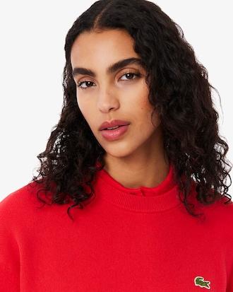 Moss Stitch Cotton Sweater Product Image