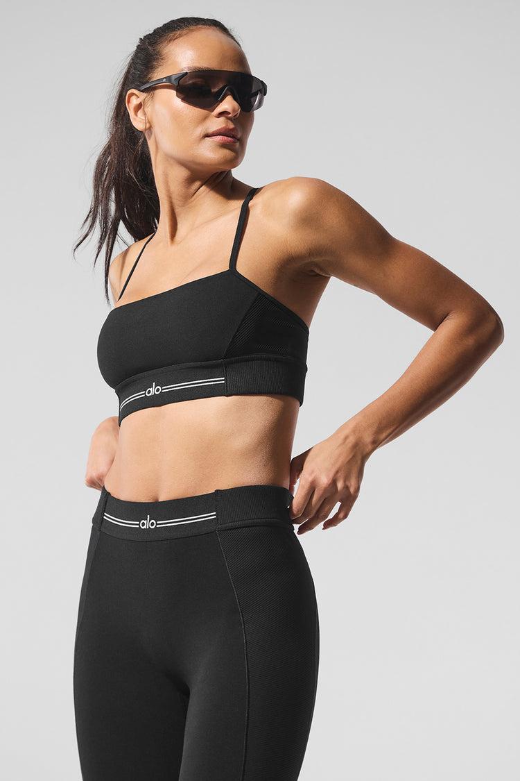 Alosoft Relay Bra - Black/White Female Product Image