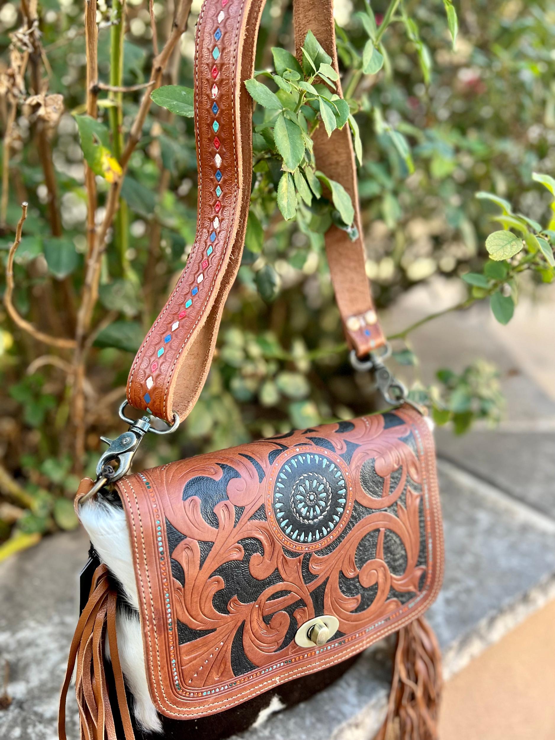 Broken Bough Tooled Bag Product Image