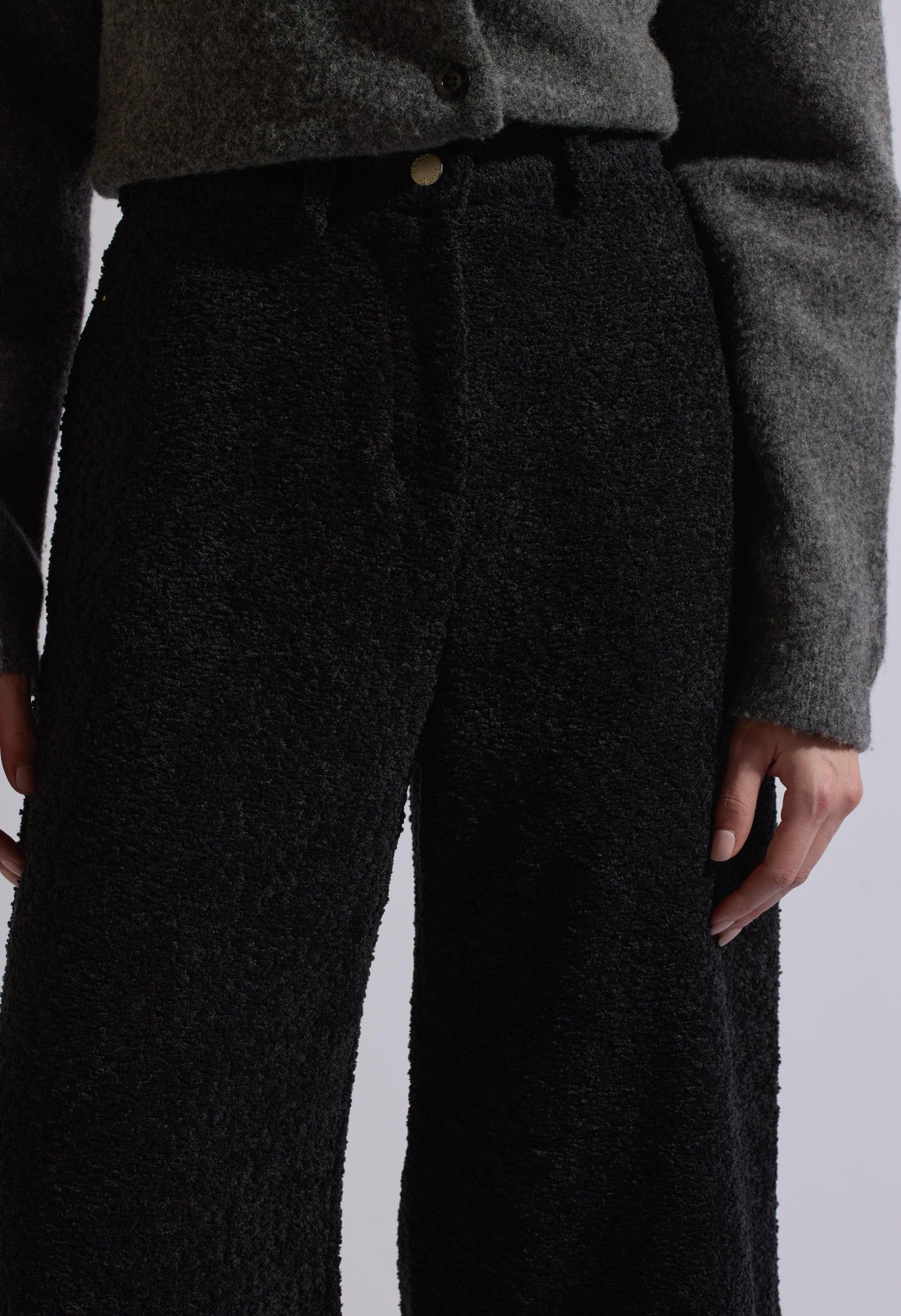 Teddy Pants In Black Product Image