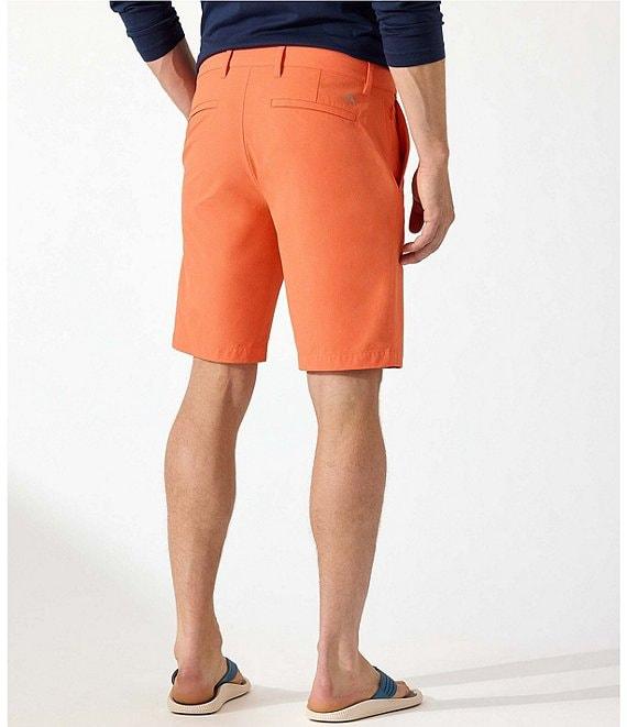 Tommy Bahama IslandZone Chip Shot Flat Front Stretch 10#double; Inseam Shorts Product Image