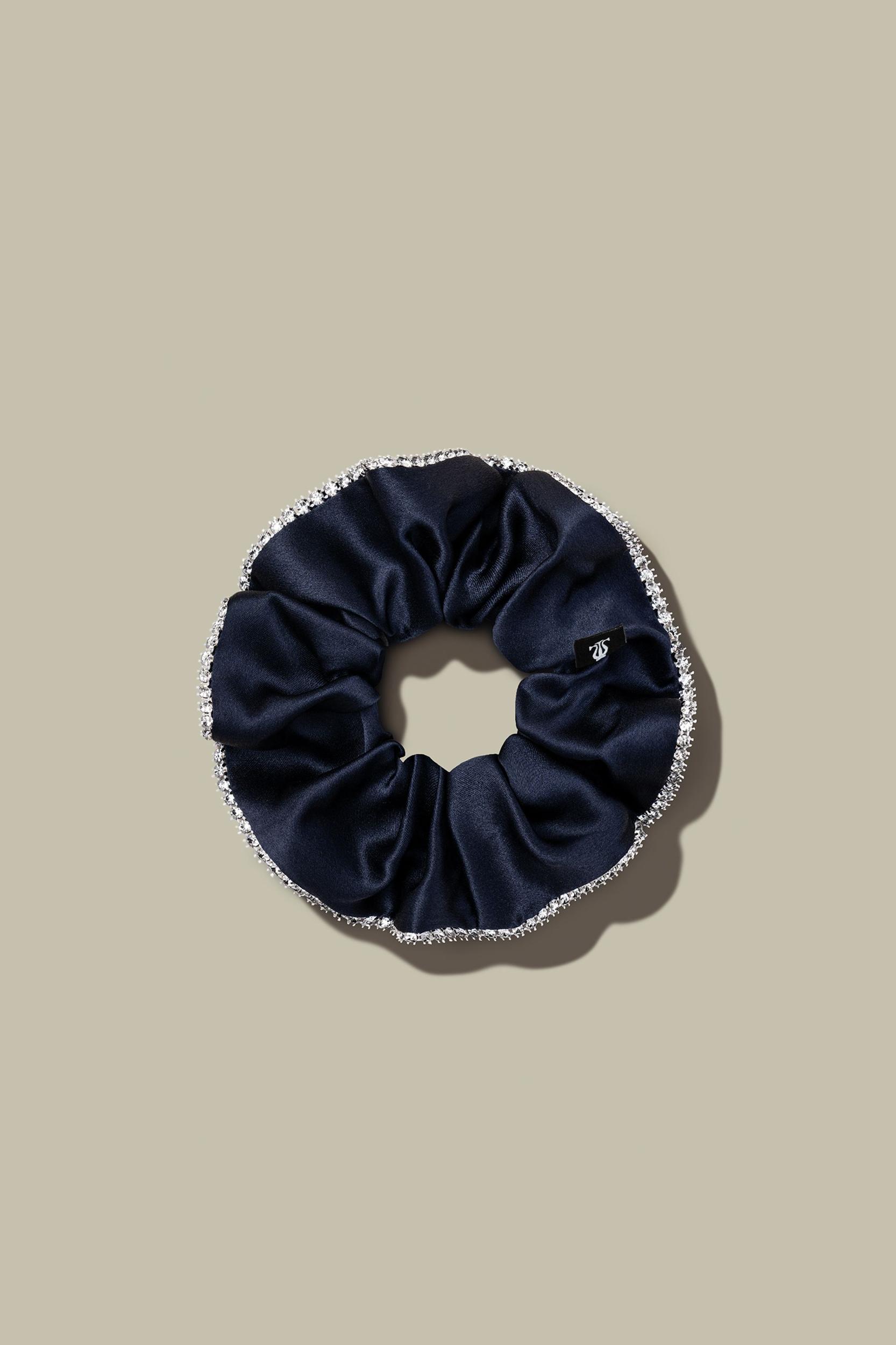 LILYSILK Rhinestone Jewelry Silk Scrunchies Product Image