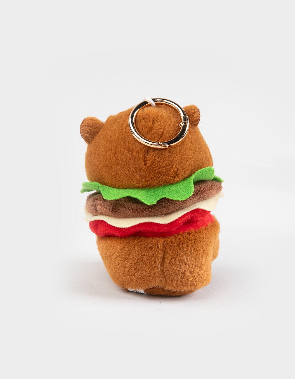 FULL TILT Burger Capybara Bag Charm - BROWN Product Image