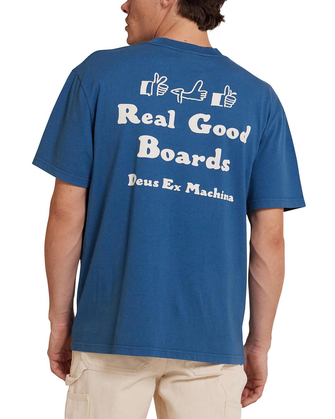 Real Good Tee - Moroccan Blue Product Image