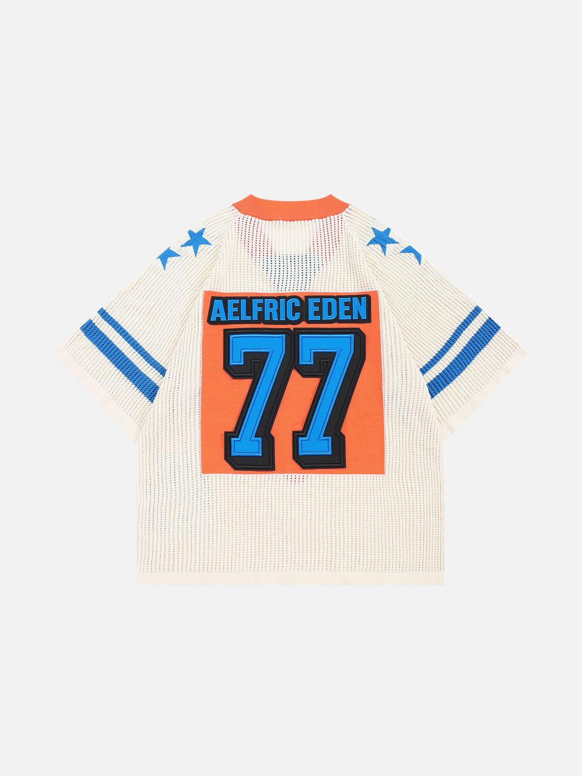 Aelfric Eden 77 Mesh V-Neck Knit Product Image