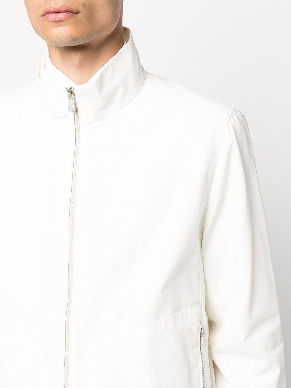 funnel-neck cotton jacket Product Image