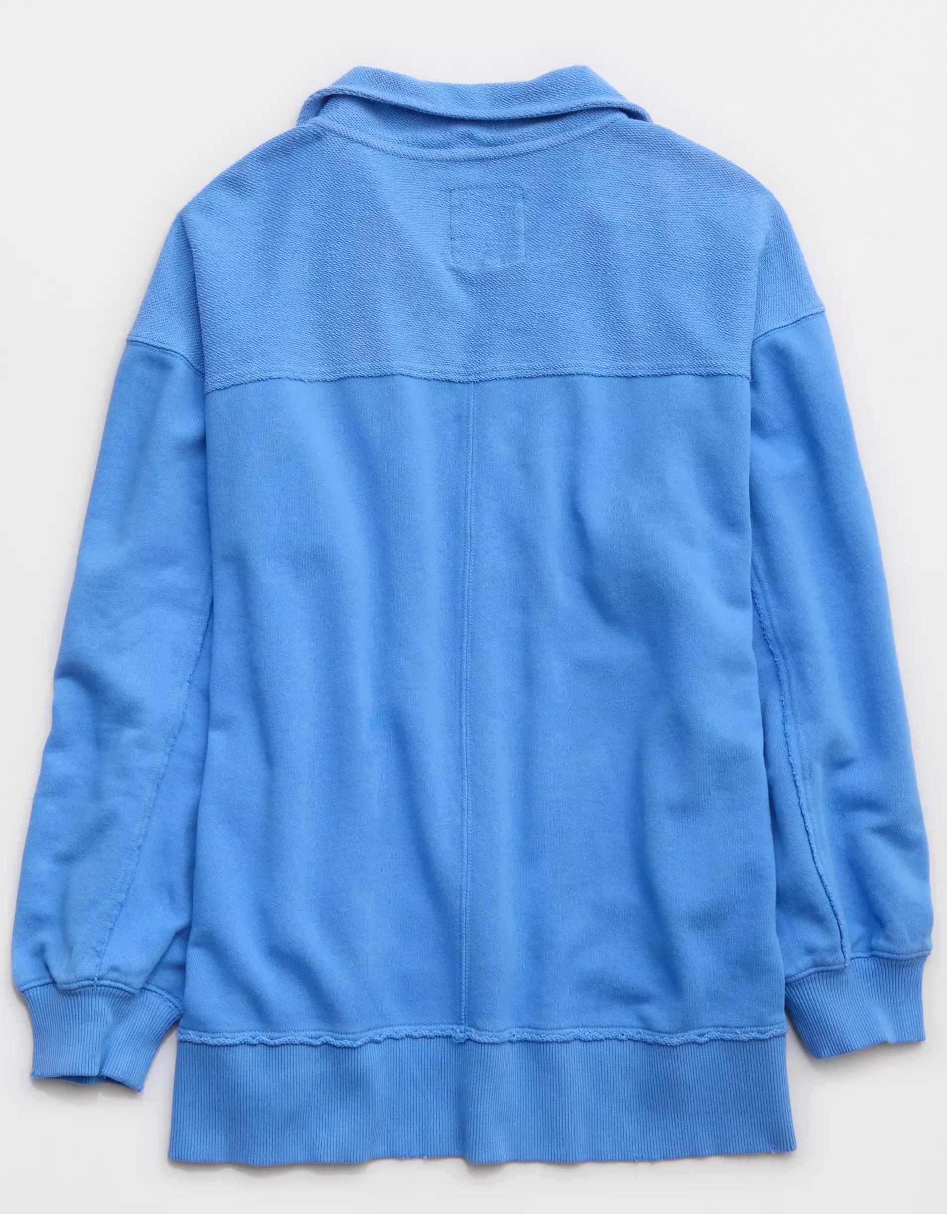 Aerie Starry Skies Open Neck Sweatshirt Product Image