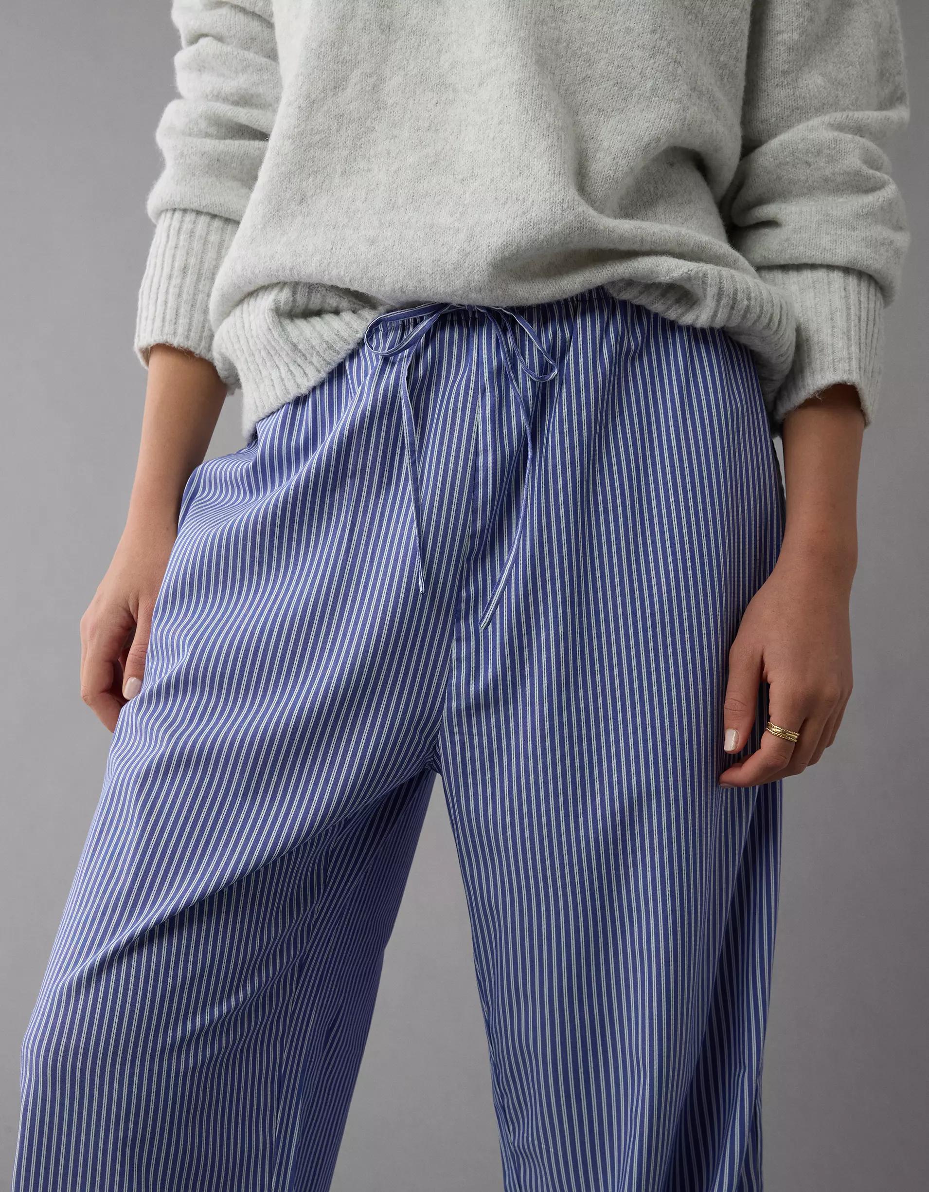 AE Woven Wide-Leg PJ Pant Product Image