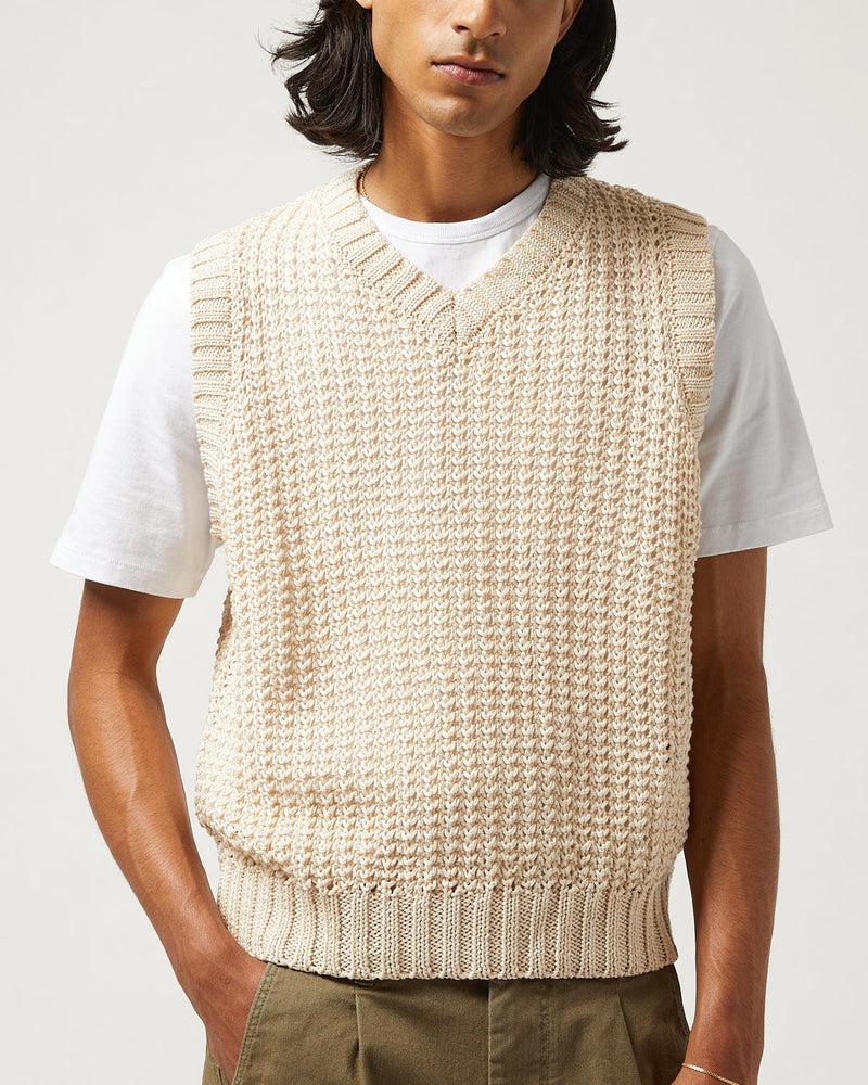 Mercerized Vest - Natural Product Image