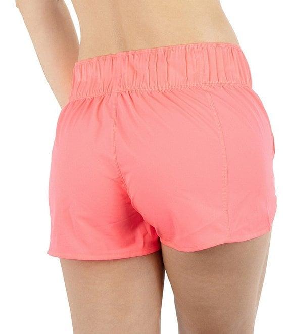 Hurley Aquas Solid Wide Elastic Drawstring Pull-On Board Shorts Product Image