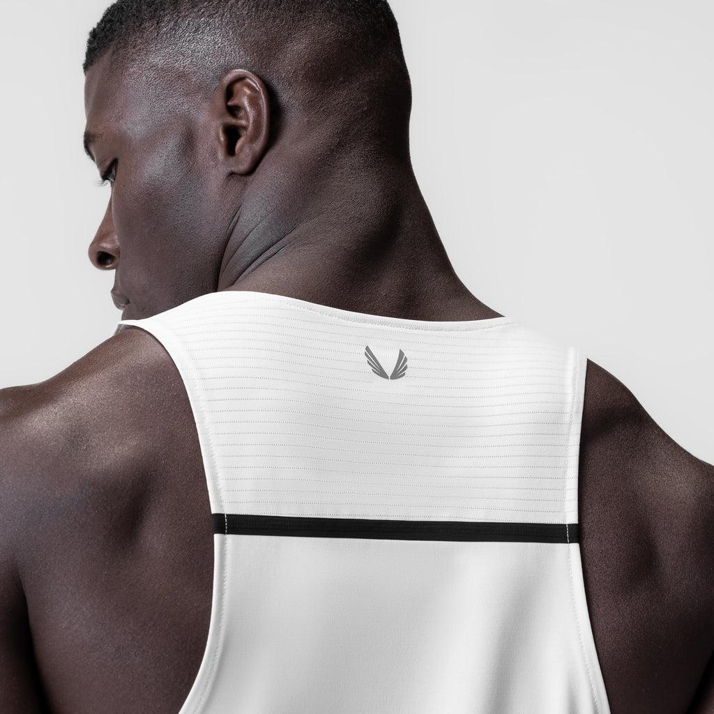 0833. 3D-Lite® 2.0 Lycra® Pro Singlet - White Product Image