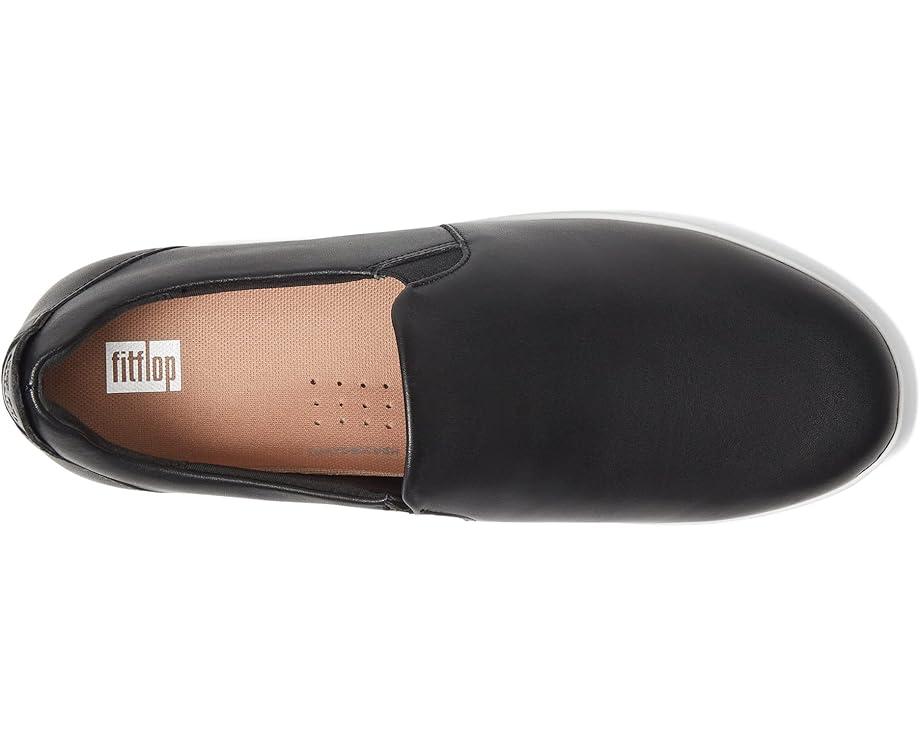 Rally Elastic Metallic Leather Slip-On Sneakers Product Image