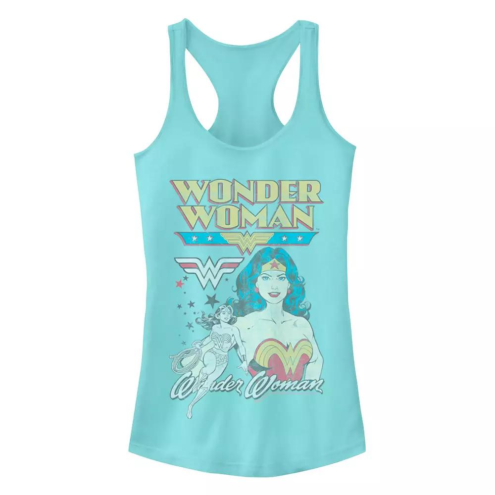 Juniors' DC Comics Wonder Woman Vintage Graphic Tank Top, Girl's,  Product Image