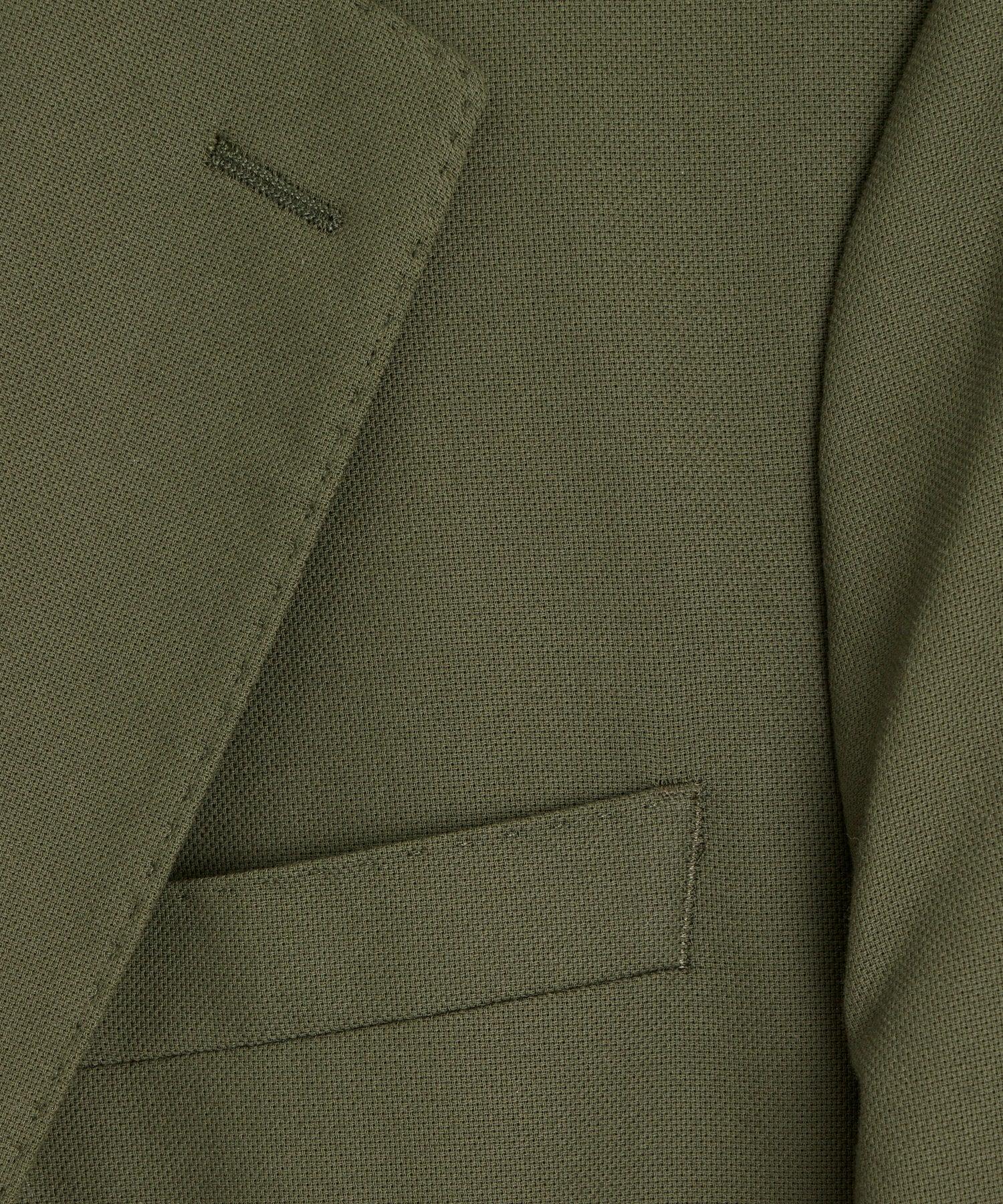 Italian Cotton Sutton Jacket in Olive Product Image