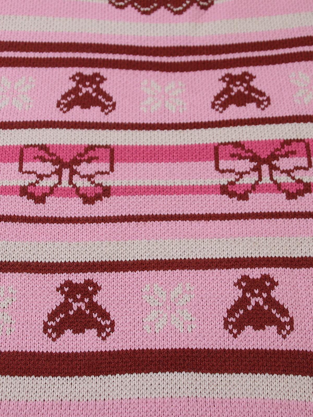 Aelfric Eden Bow Fair Isle Sweater Product Image