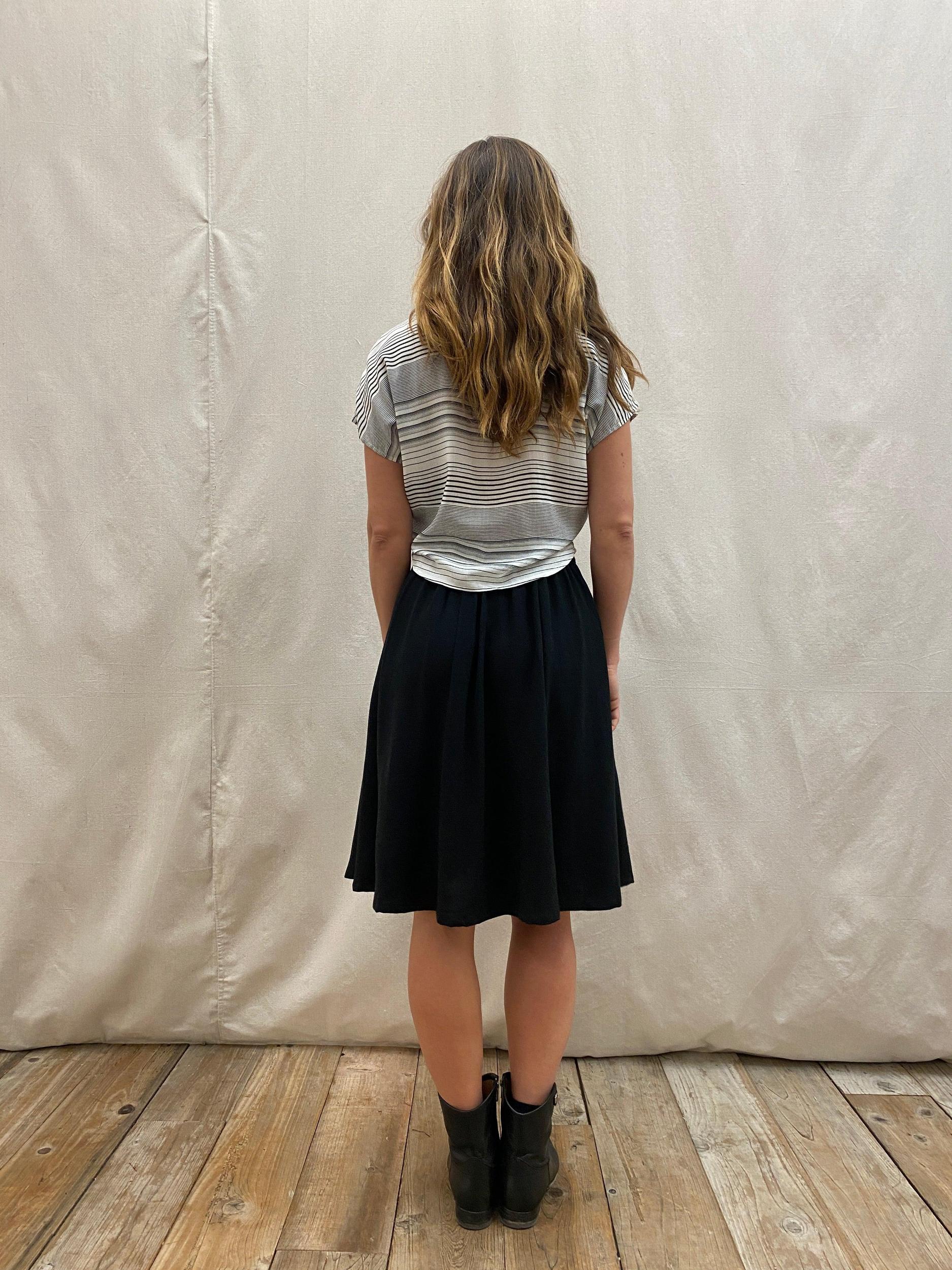 Dolman Top in Heathered Stripe Product Image