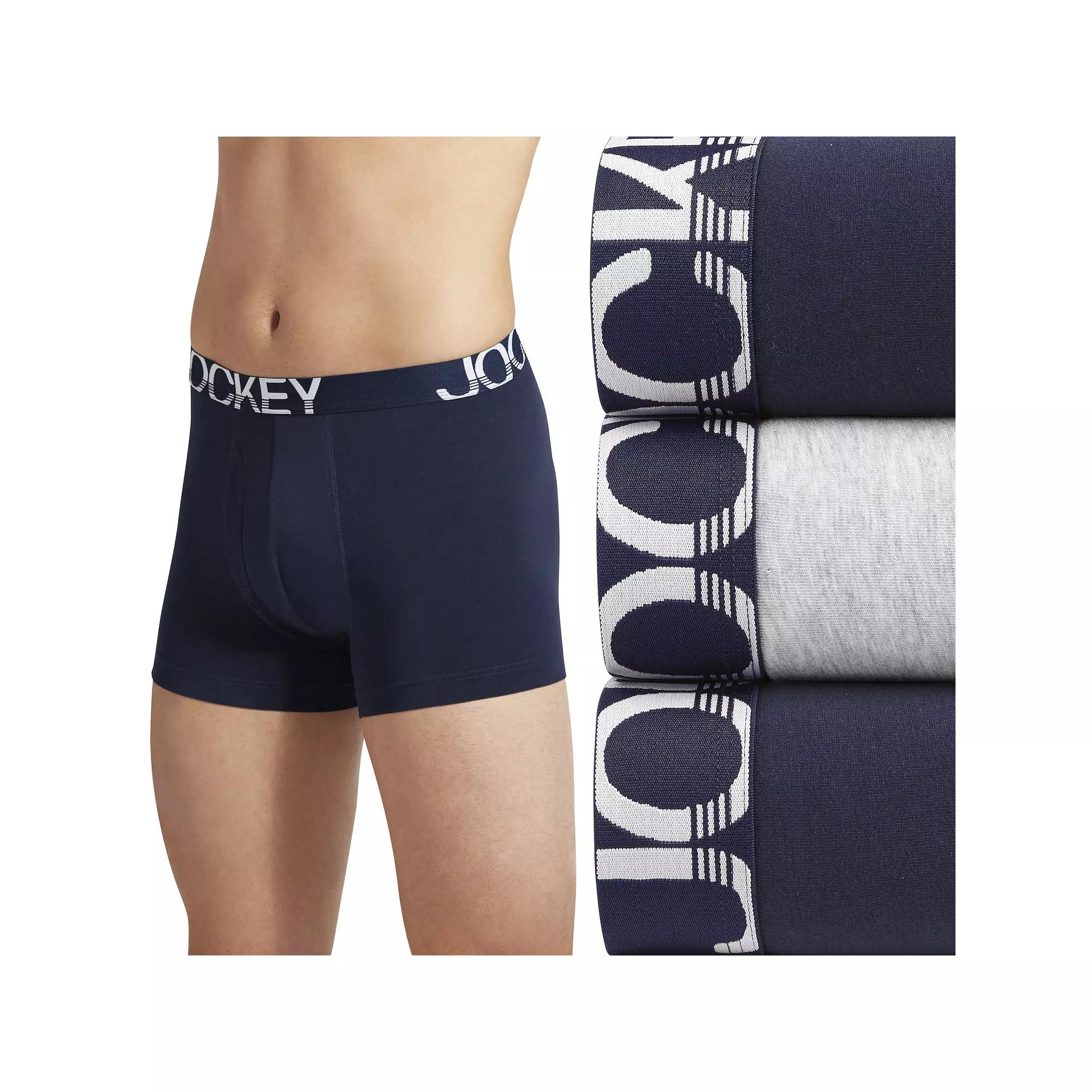 Men's Jockey® 3-Pack ActiveStretch™ 4" Boxer Brief,  Product Image