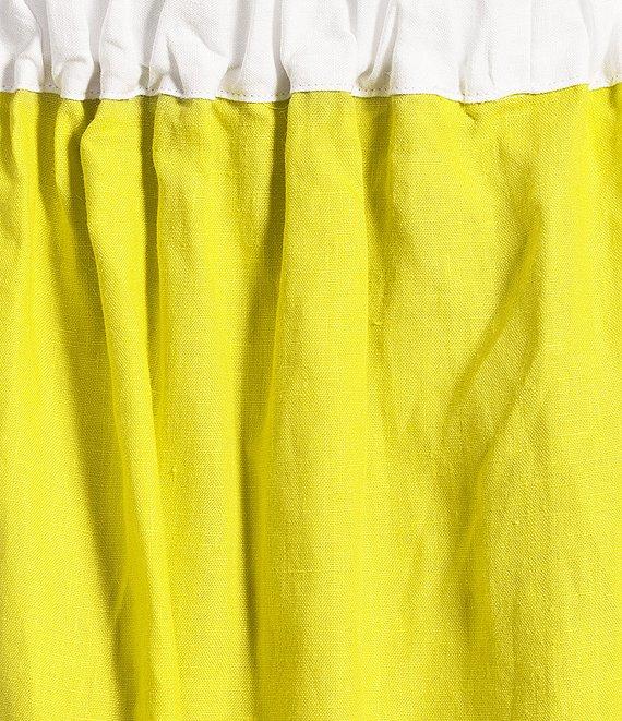 Fanm Mon Yamile Floral Embroidered Halter Tie Neck Midi Dress Product Image