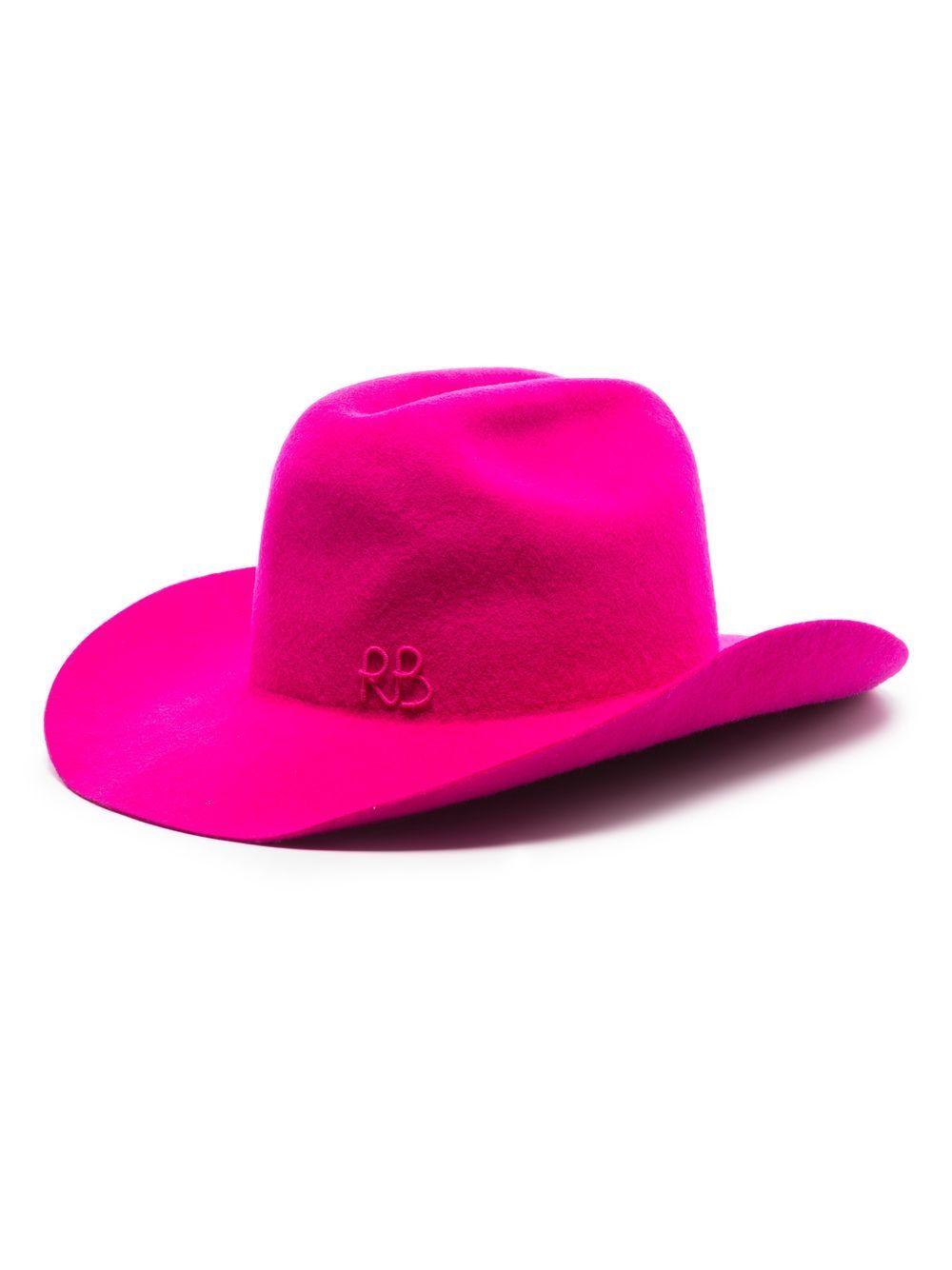 logo-embroidered cowboy hat Product Image