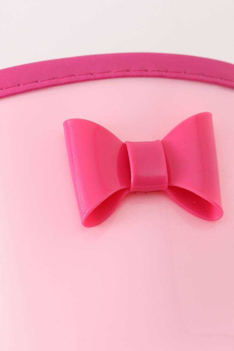 Pink bow rain boots Product Image