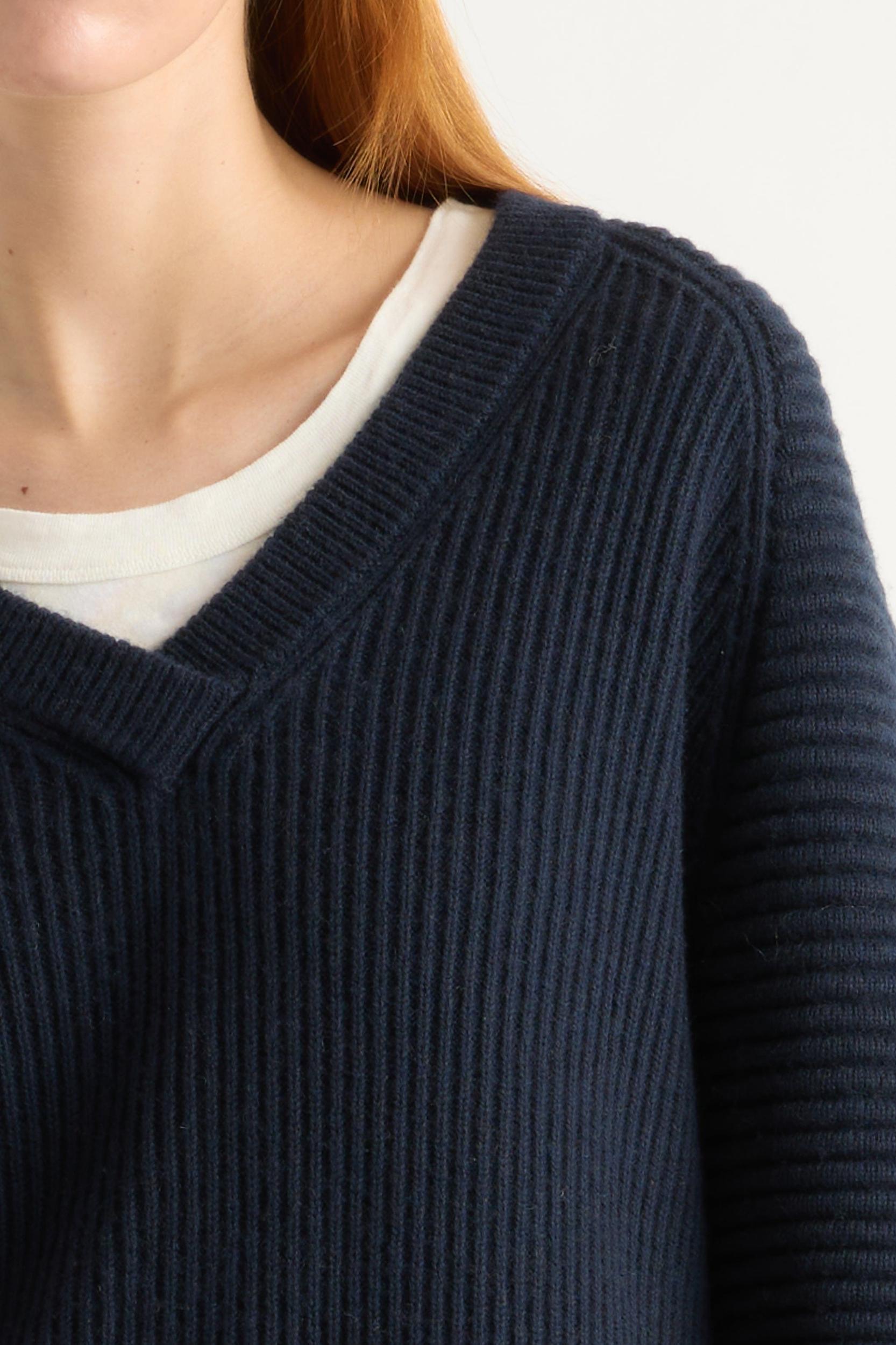 Malala Organic Cotton-Wool Ottoman Sweater Product Image