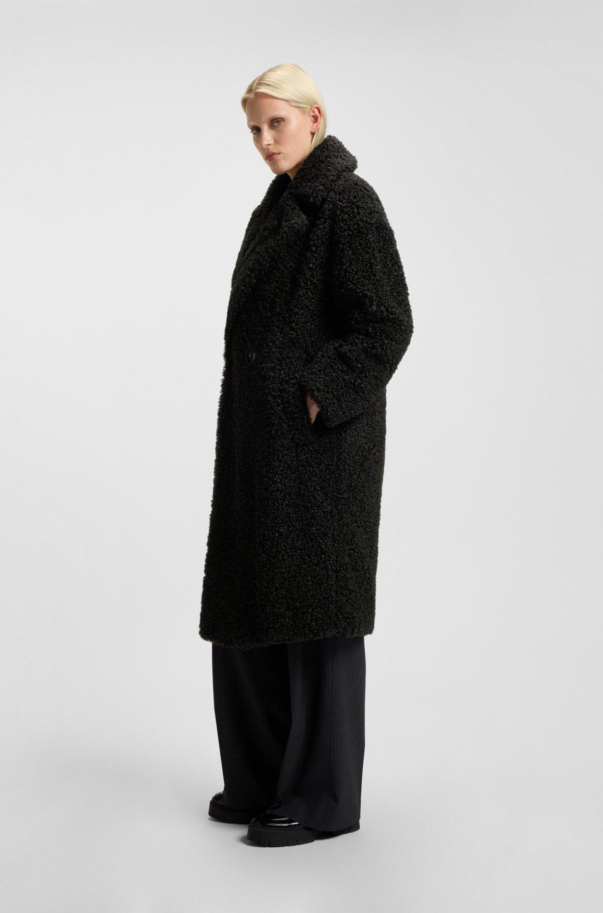 Faux-fur coat in an oversized fit Product Image