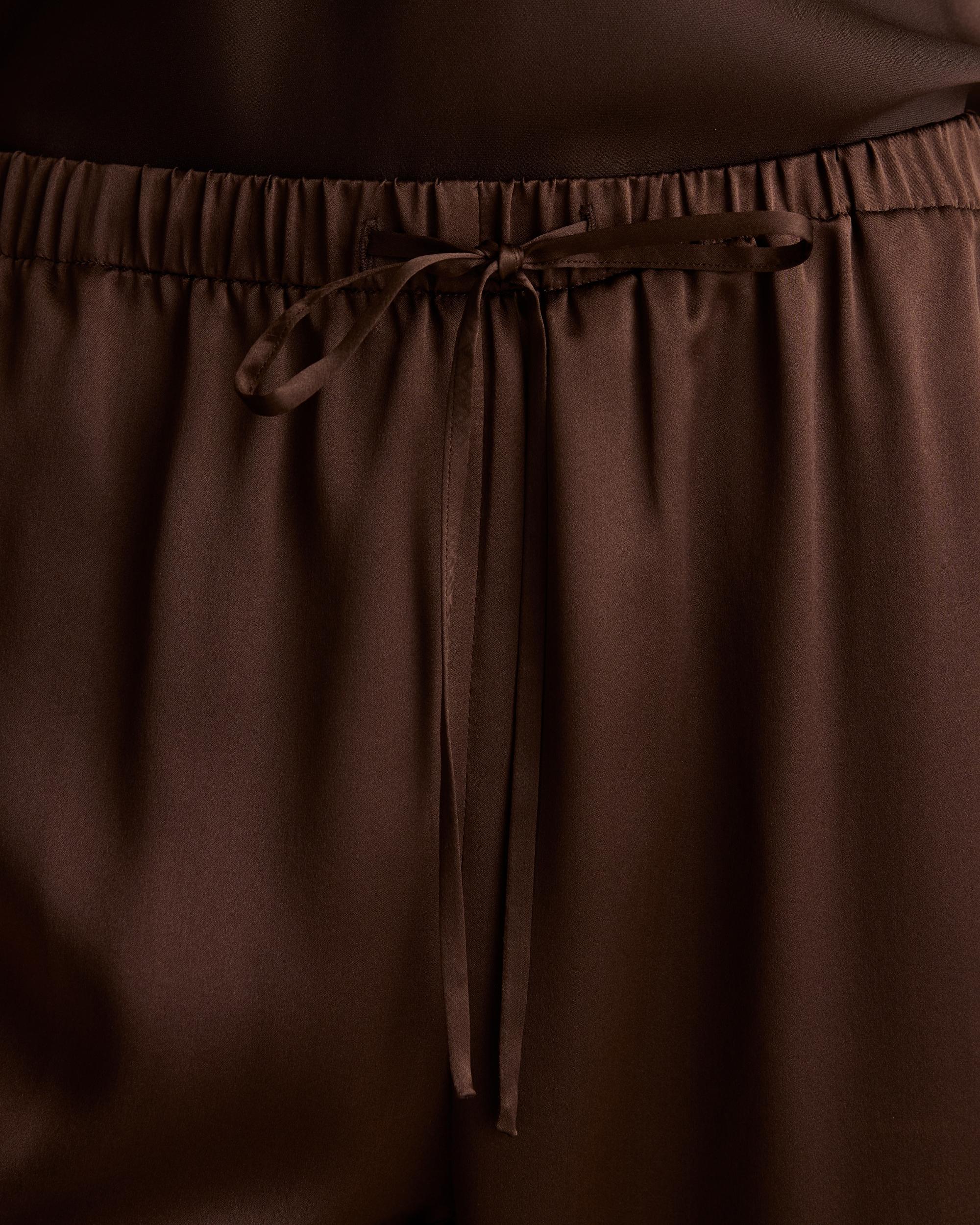 Quince | Women's Drawstring Wide Leg Pants Size XL, Silk Product Image