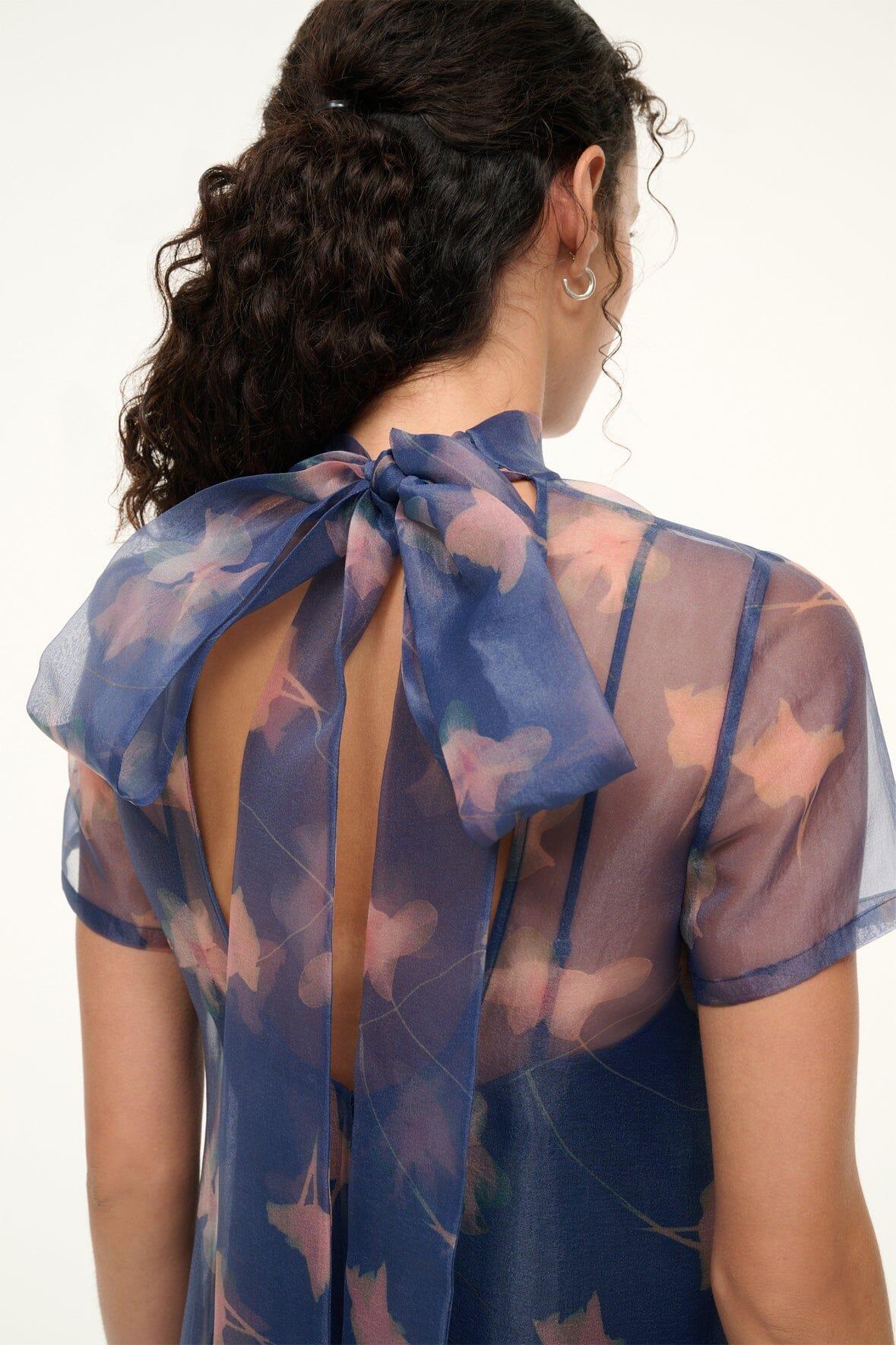 CALLUNA DRESS | BOTANICAL NAVY Product Image