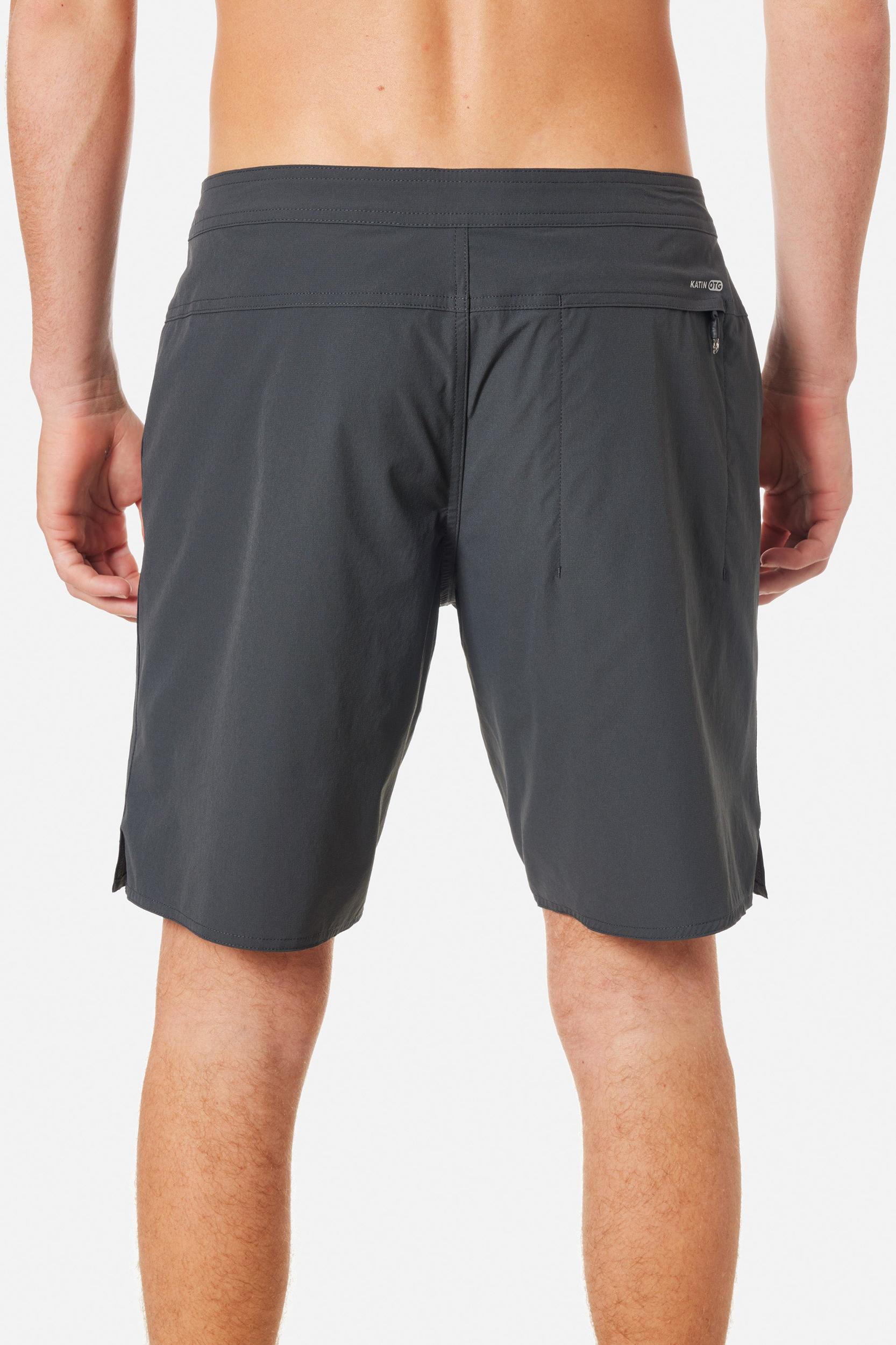 BOYS OTG CREST SURF TRUNK - BLACK WASH / 24 Product Image