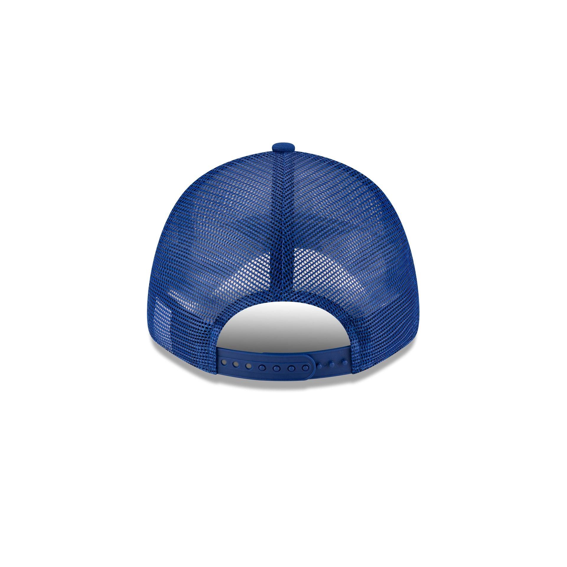 Los Angeles Dodgers Royal Blue Mesh 9FORTY Snapback Hat Male Product Image