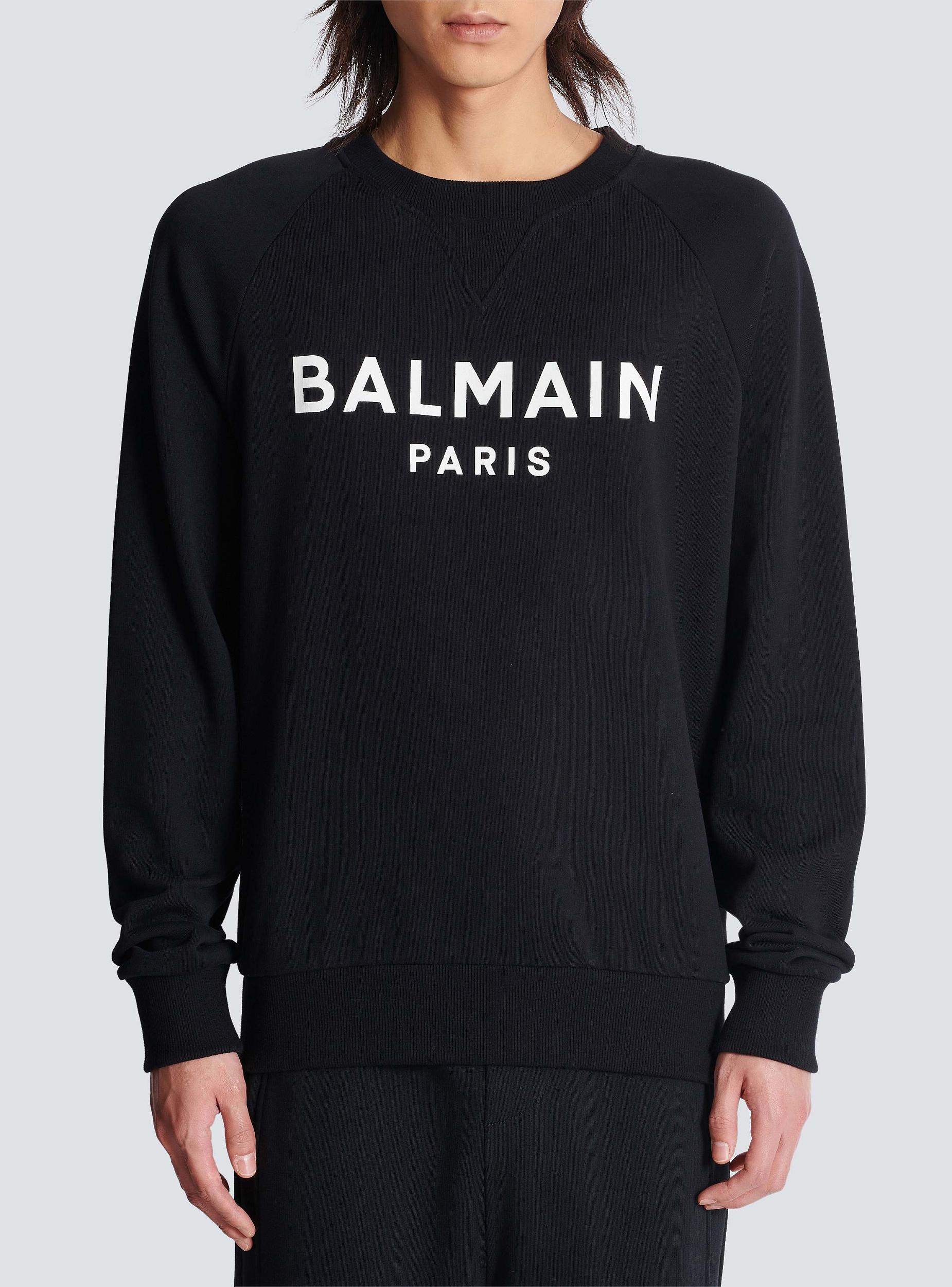 Balmain Paris printed sweatshirt Product Image