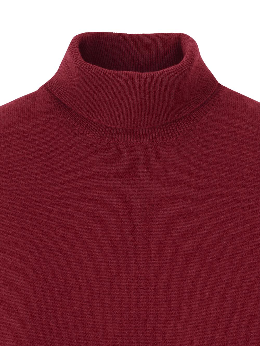 Cashmere Turtleneck Sweater - Brown Product Image