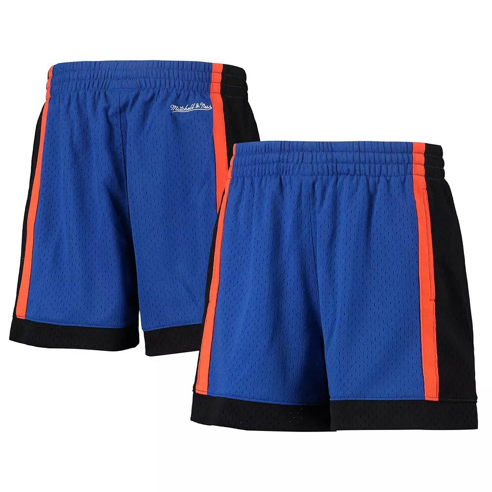 Women's Mitchell & Ness Royal New York Knicks Jump Shot Shorts, Size: XL, Blue Product Image