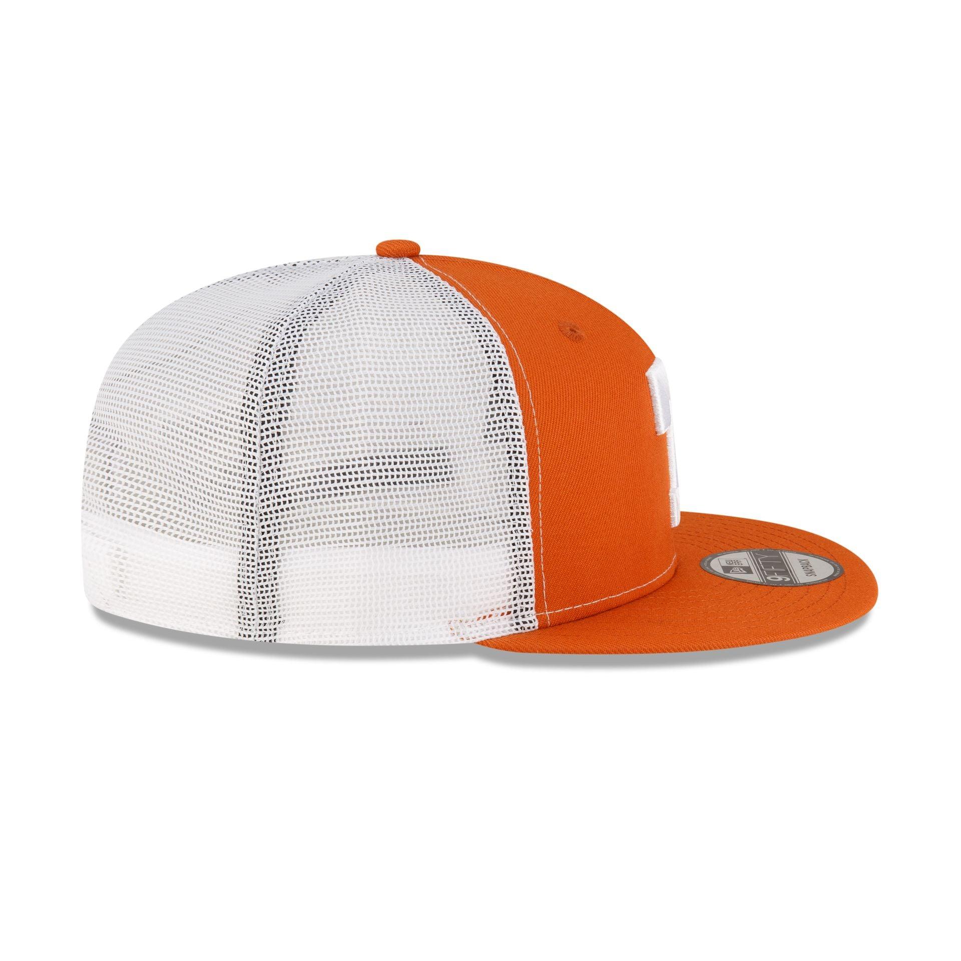 Texas Longhorns Chrome White 9FIFTY Snapback Hat Male Product Image