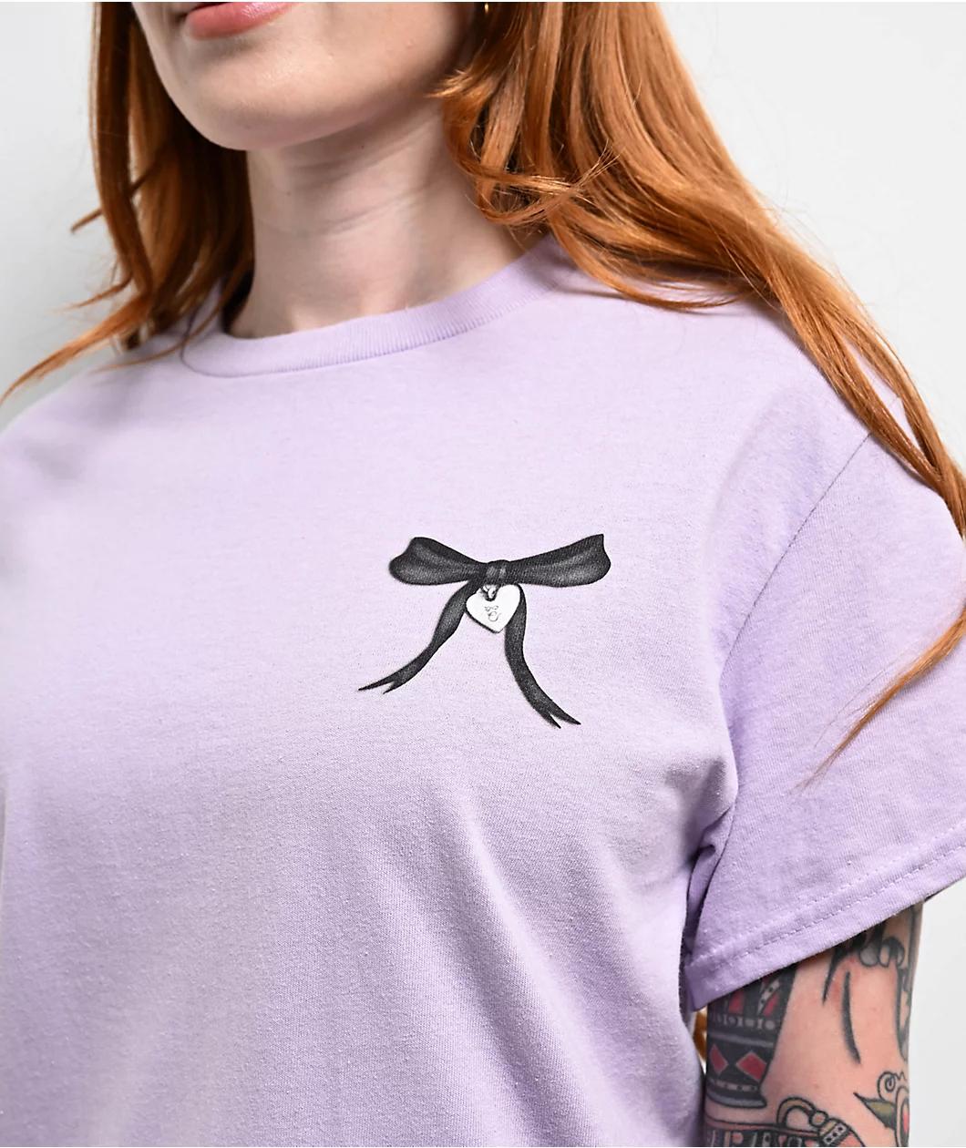 Empyre Bow Lavender T-Shirt Product Image