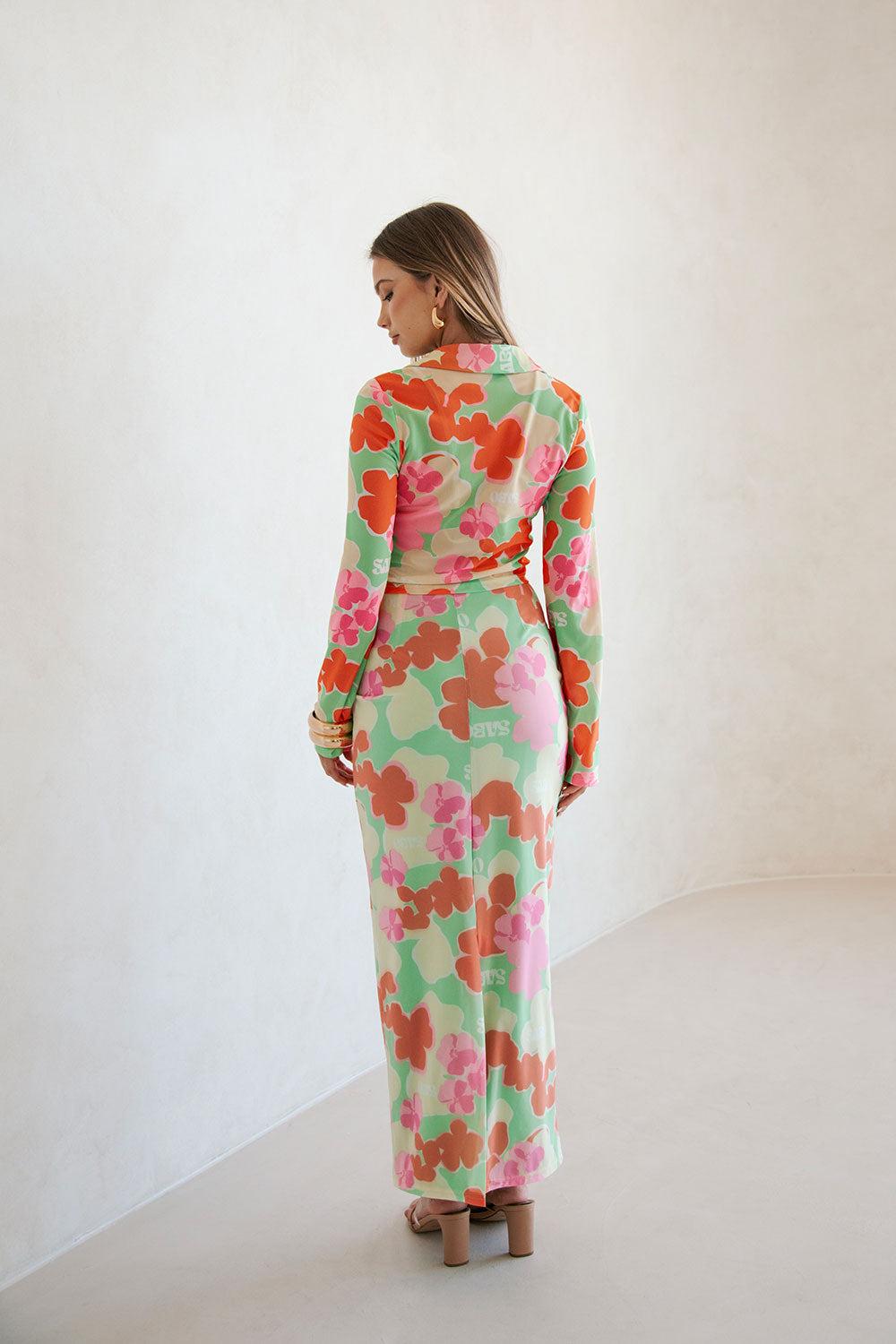 Lia Top - Misty Floral Product Image