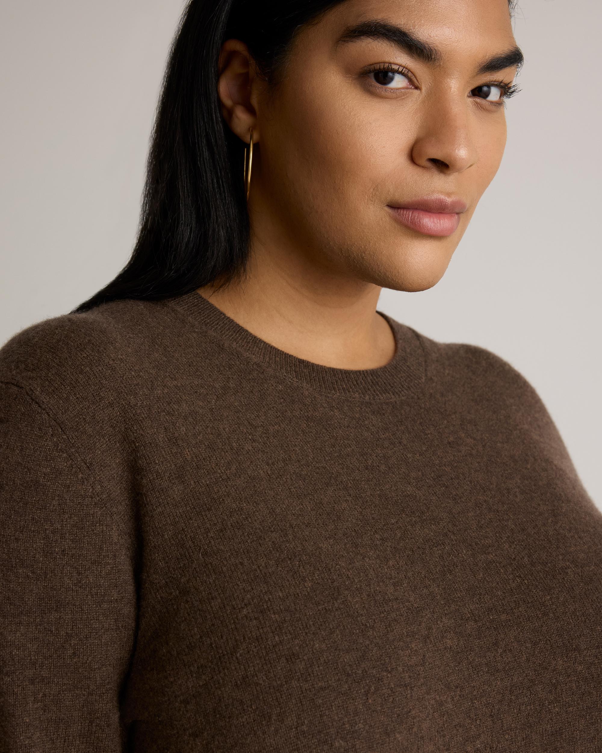 Quince | Women's Mongolian Cashmere Crewneck Sweater Product Image