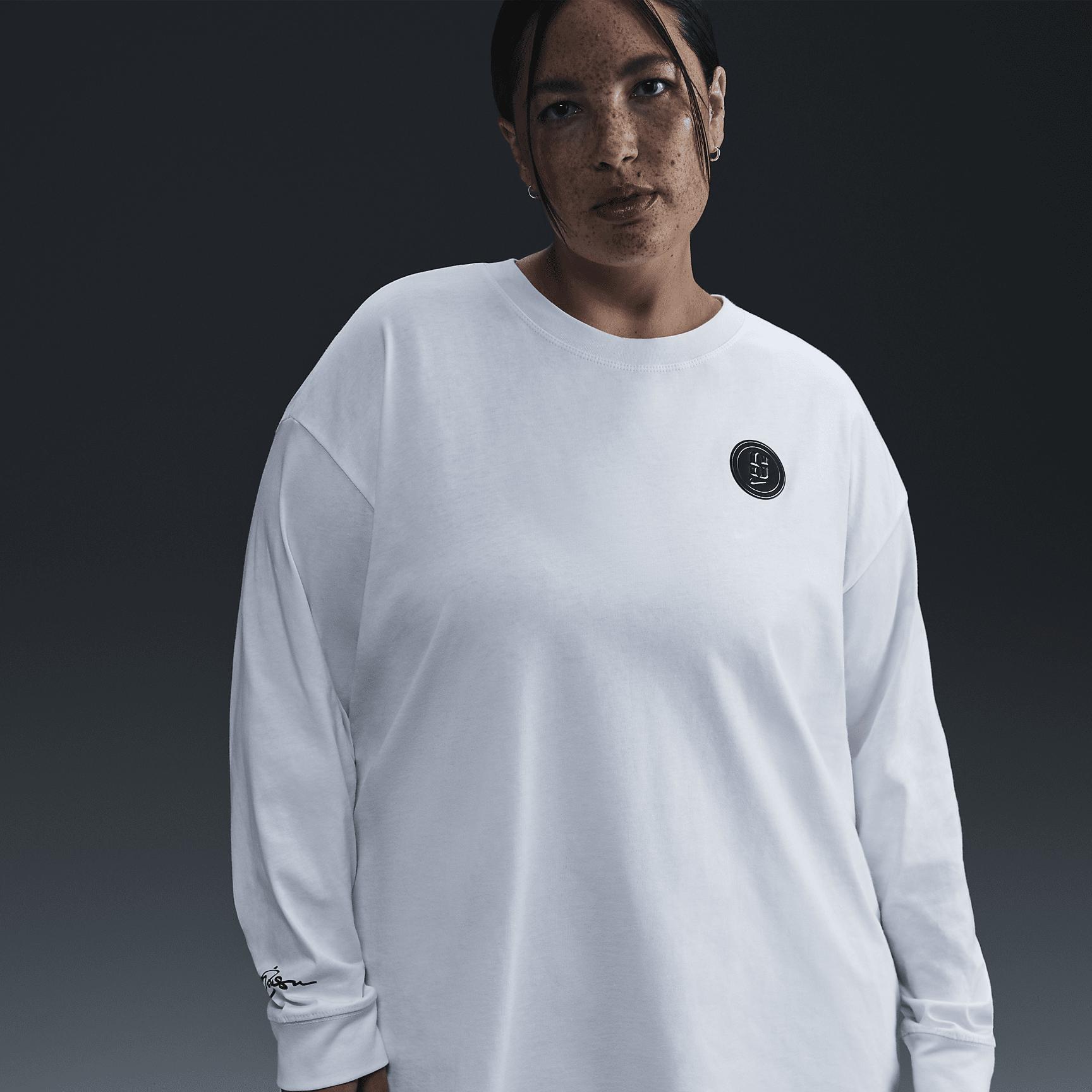 Nike Women's Sabrina Long-Sleeve Basketball T-Shirt (Plus Size) Product Image