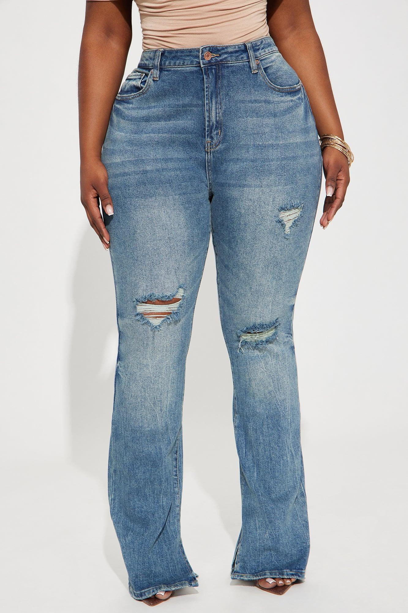 Baddest One Around Bootcut Jeans - Medium Wash Product Image
