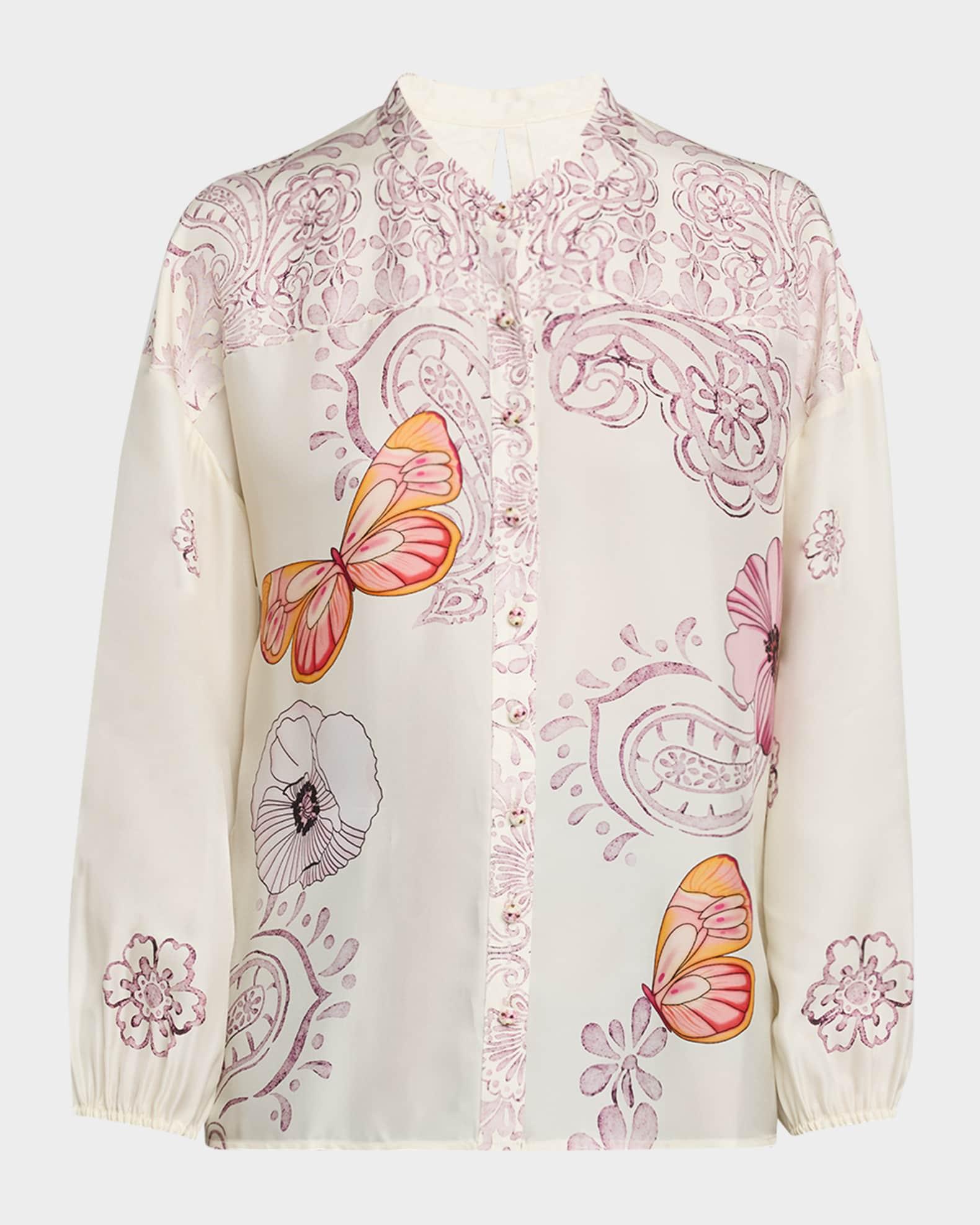 Lucinda Paisley & Floral-Print Shirt Product Image